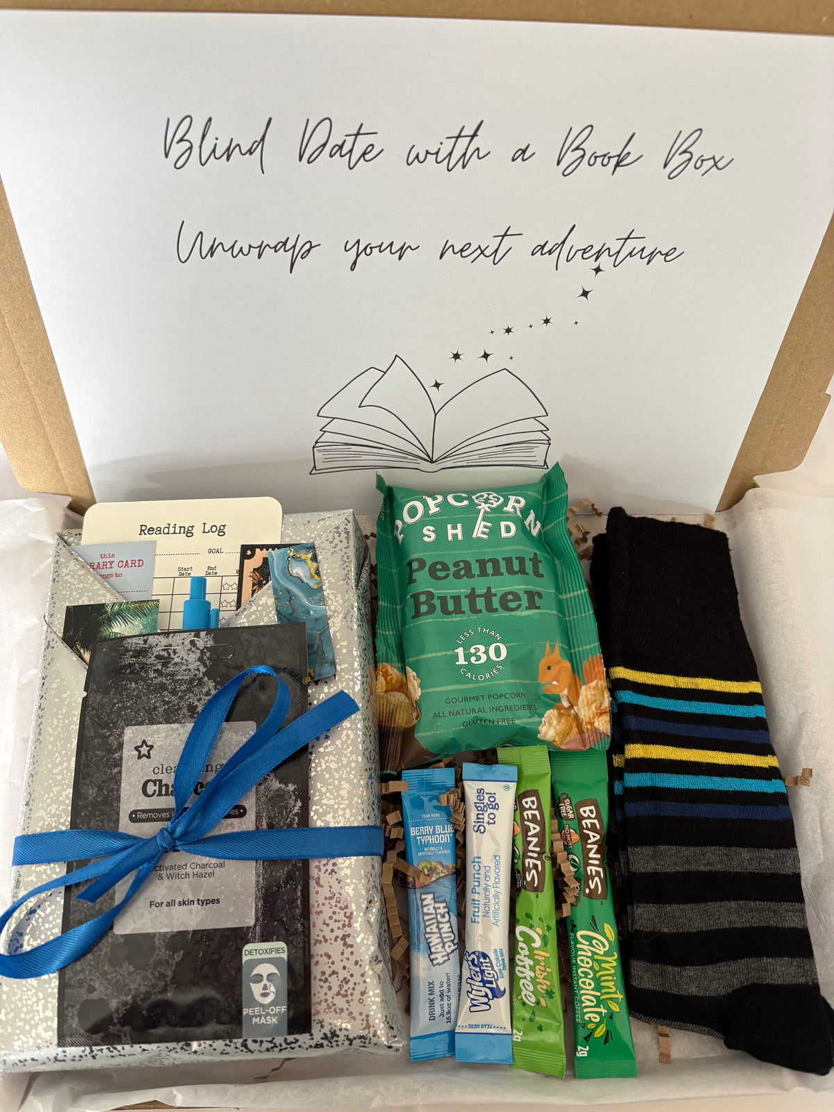 Men’s Blind Date With A Book Box