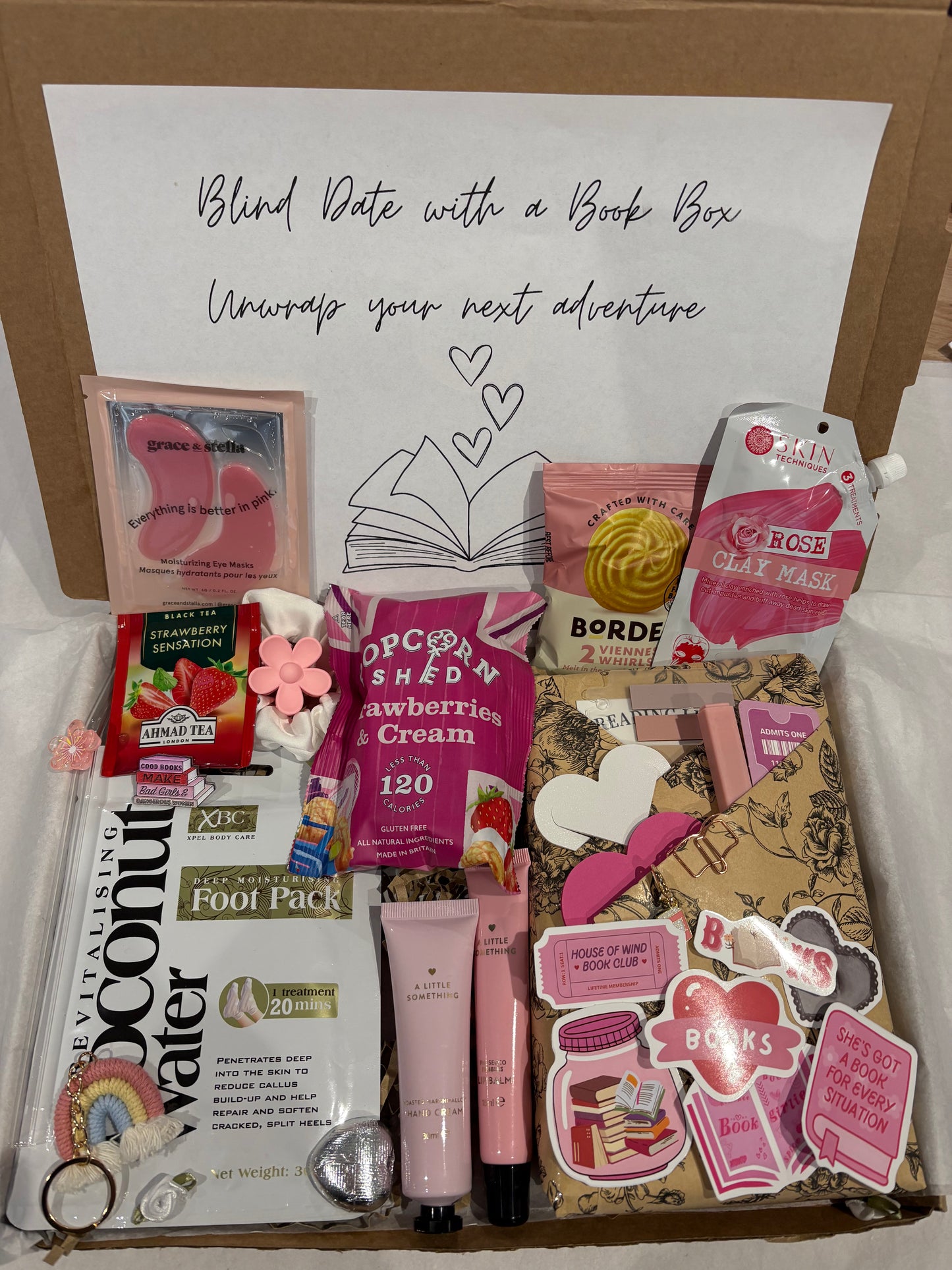 Blind date with a Book Box in Pink