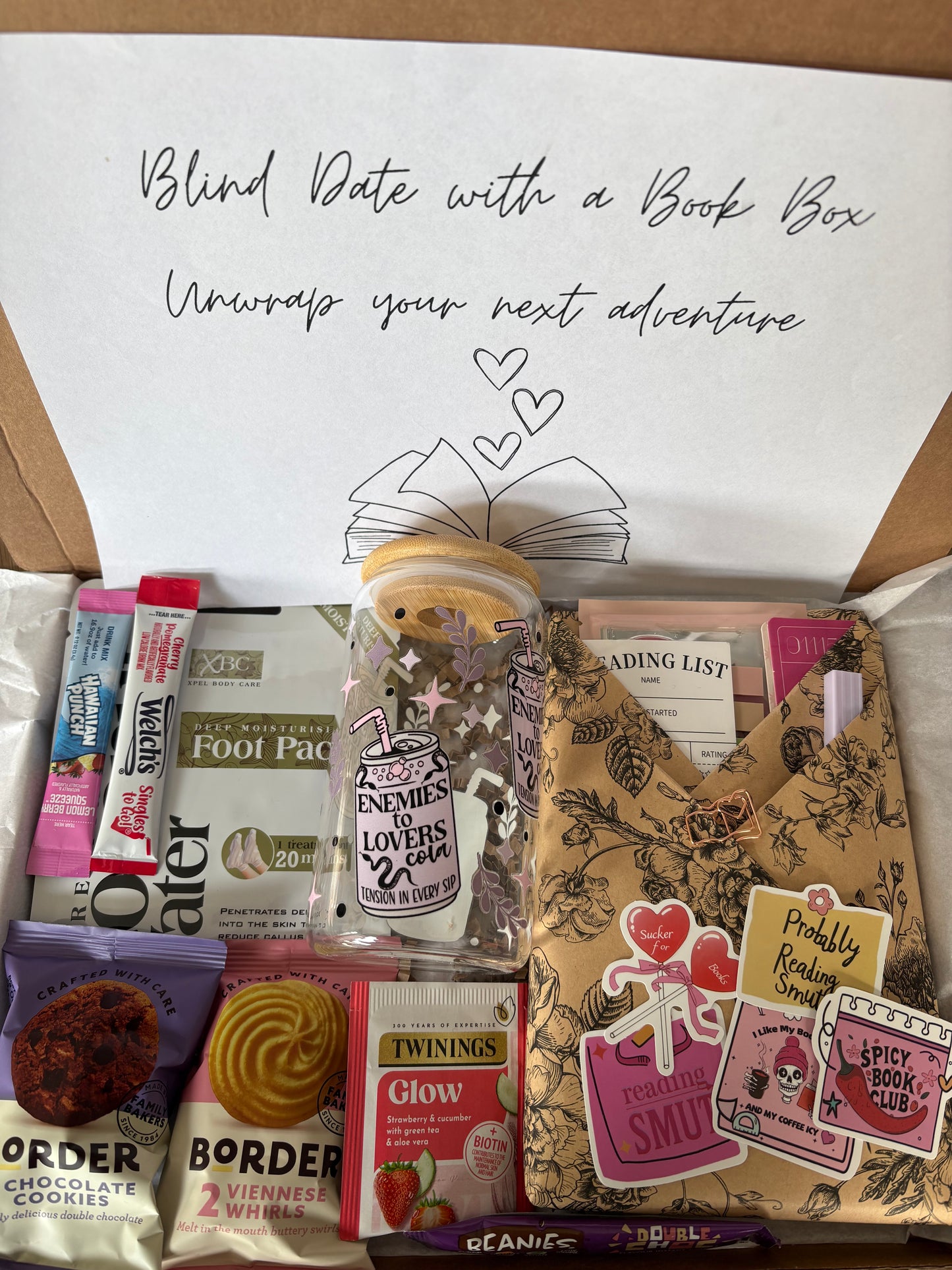 Enemies To Lovers Blind Date With A Book Box