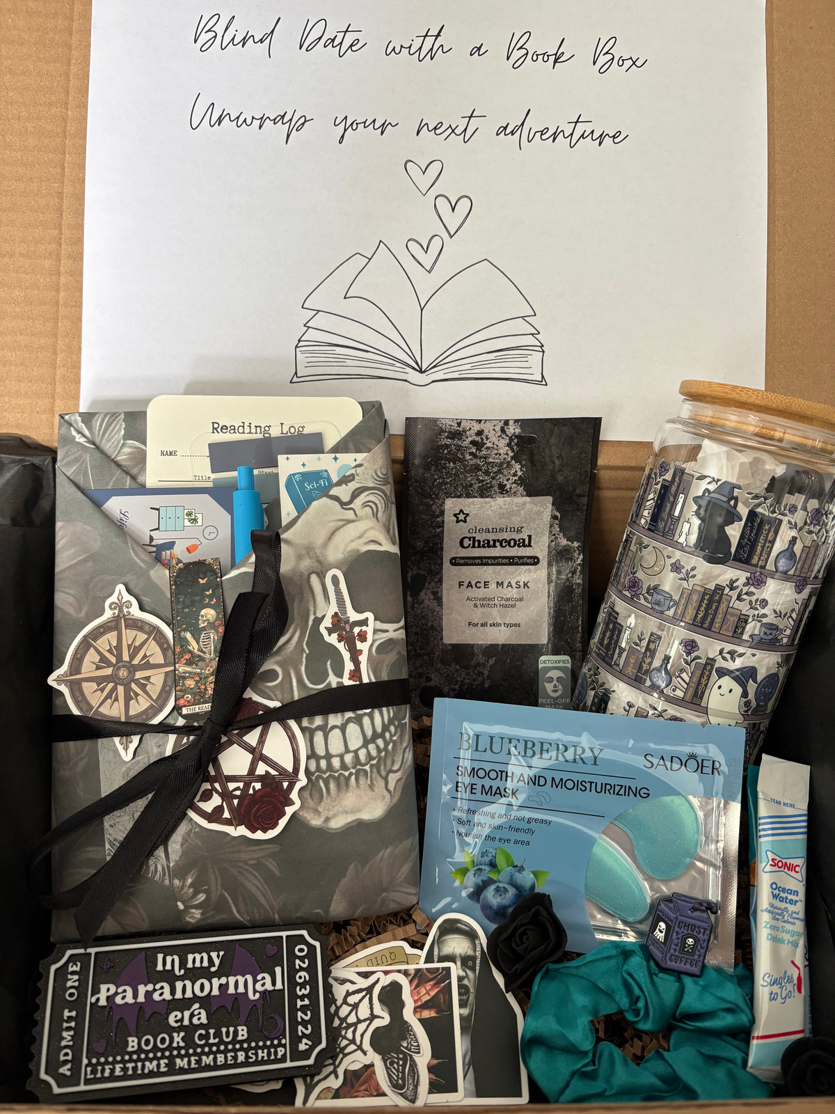 Paranormal Blind Date With A Book Box