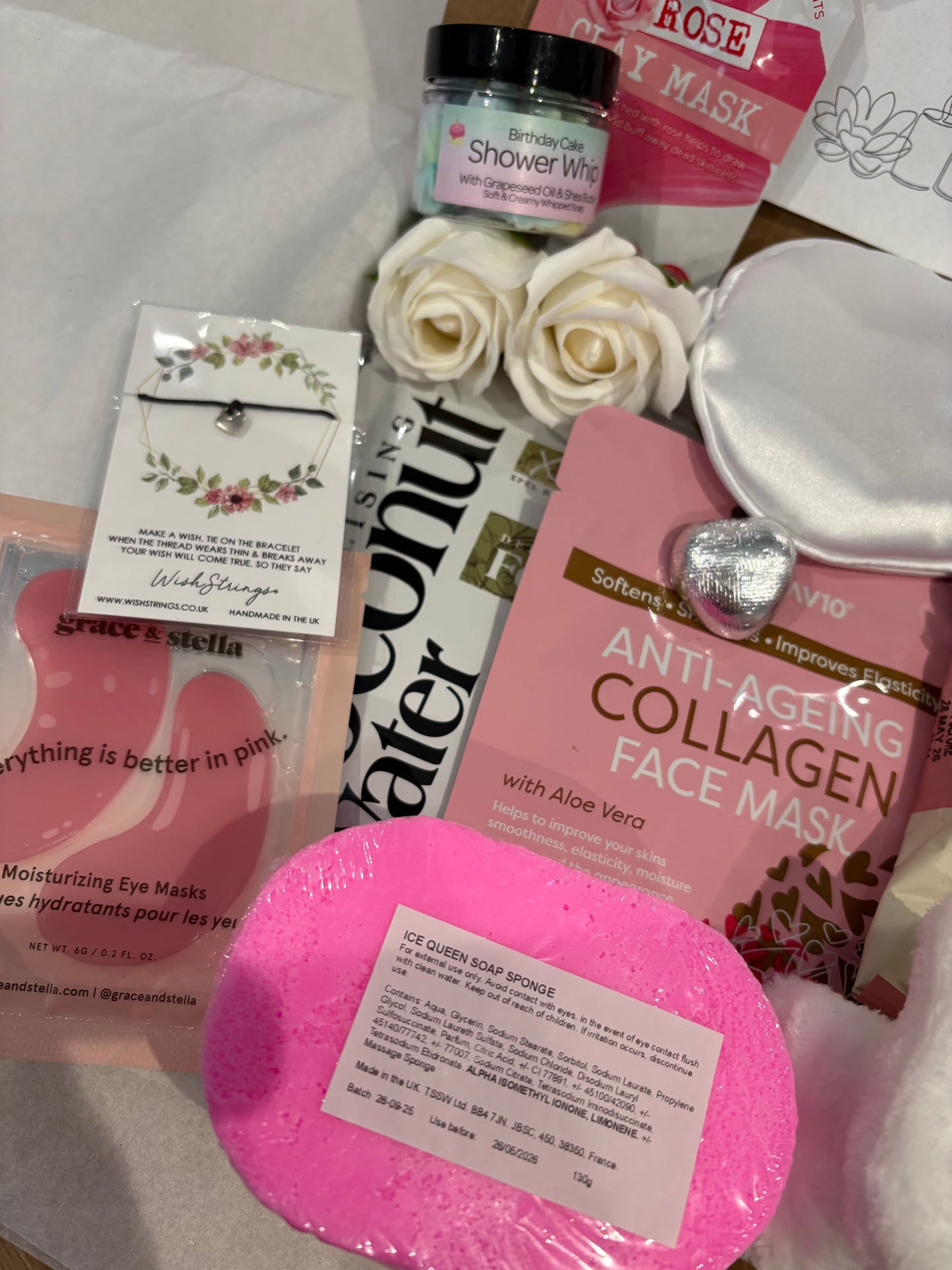 Relax & Unwind Pamper Hamper in Pink