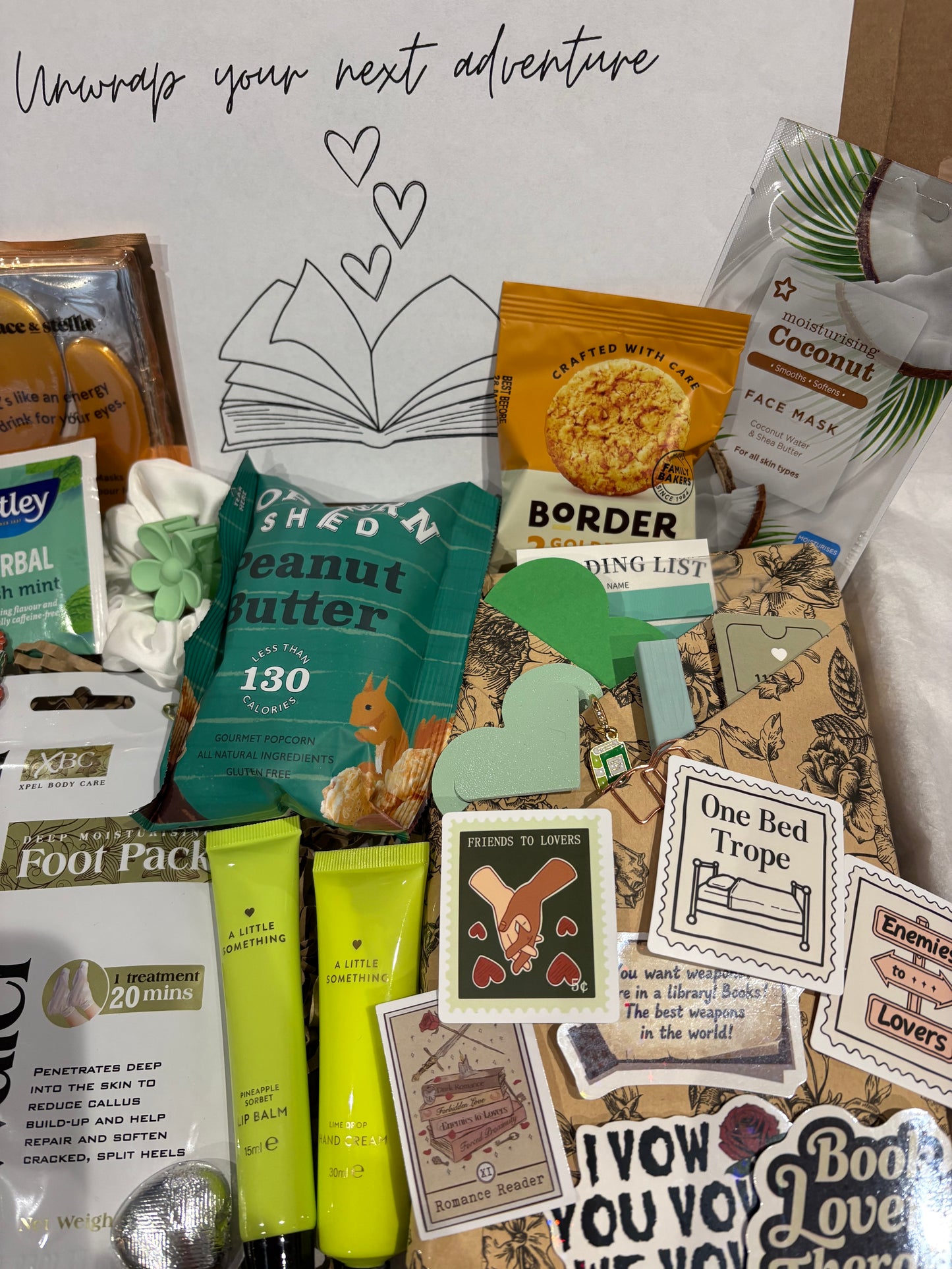 Blind date with a Book Box in Green