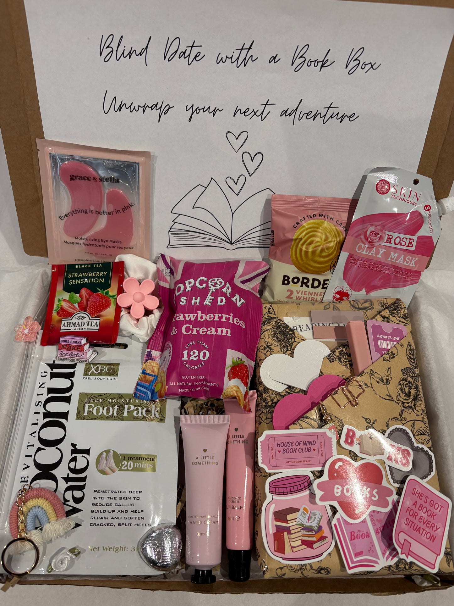 Blind date with a Book Box in Pink