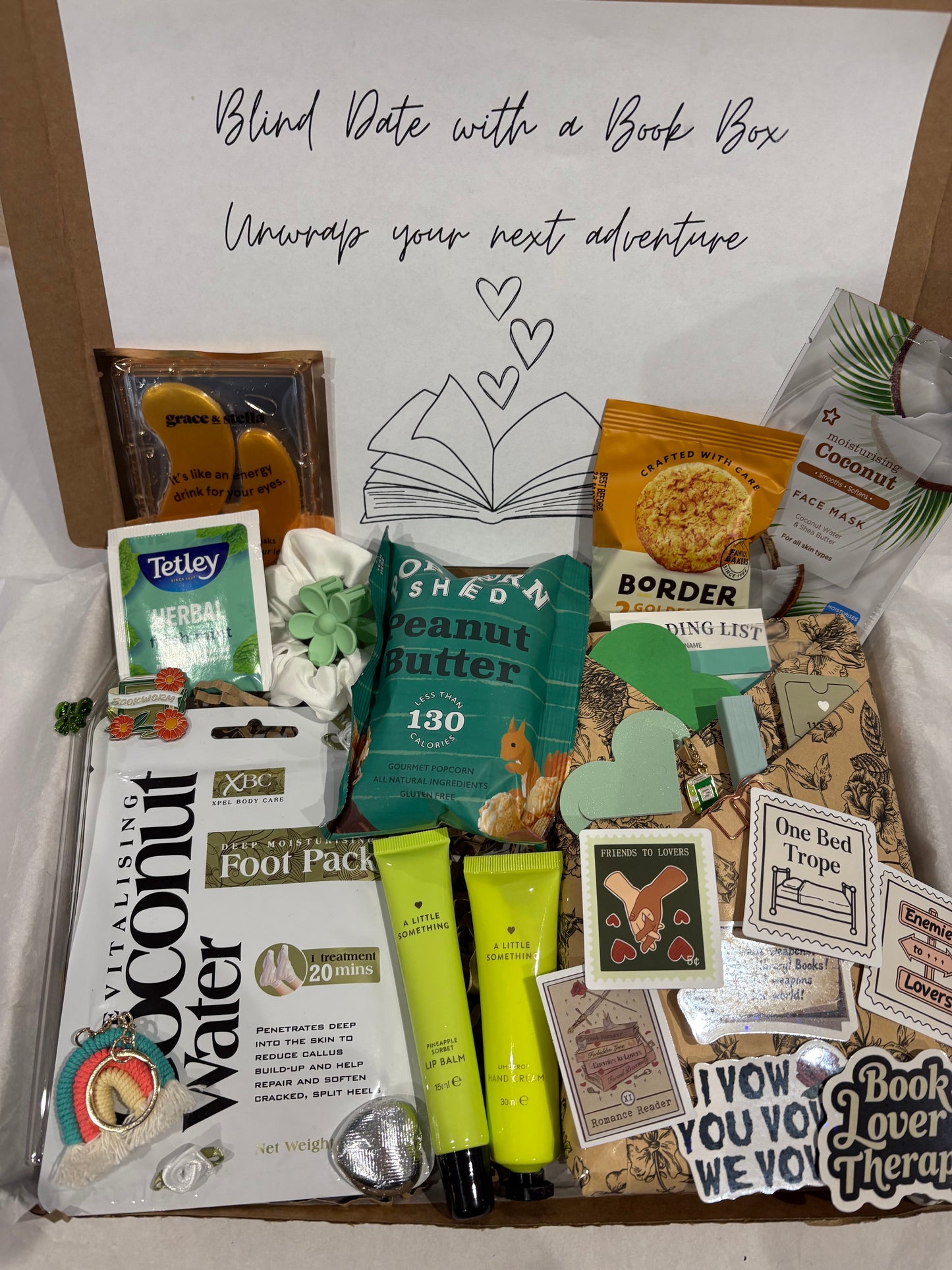 Blind date with a Book Box in Green