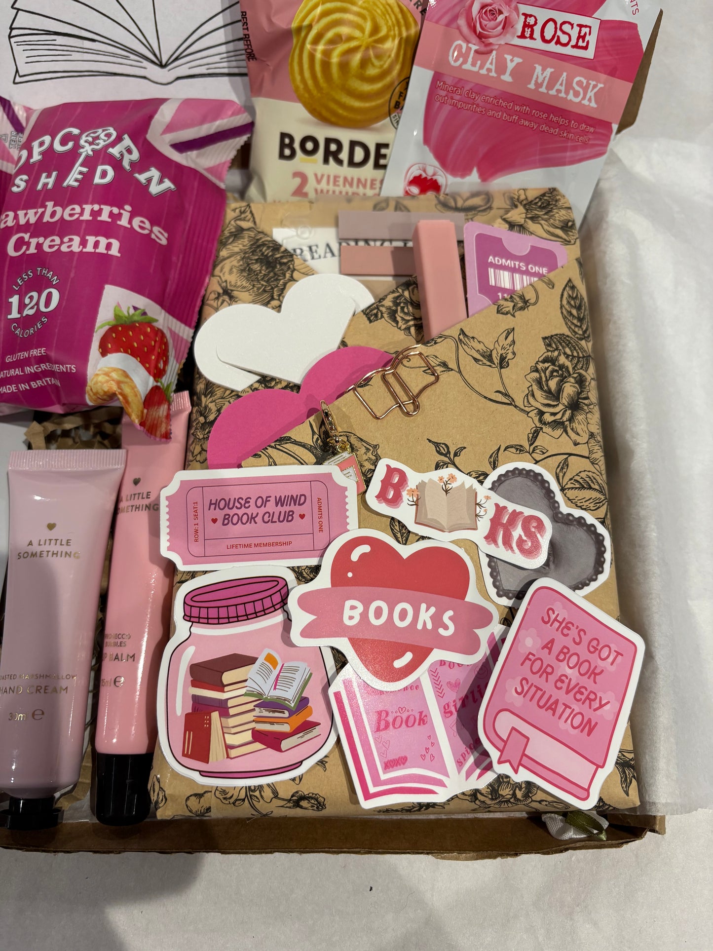 Blind date with a Book Box in Pink