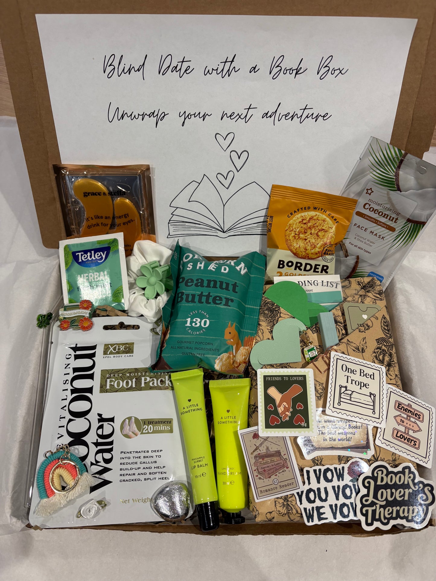 Blind date with a Book Box in Green