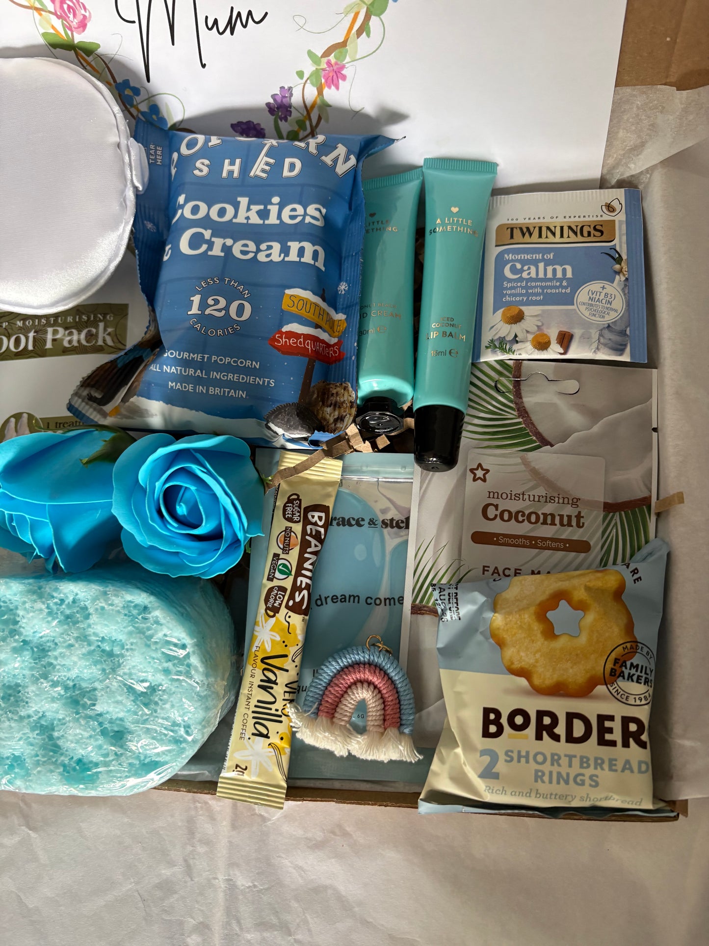 Worlds Best Mum Hamper In Blue