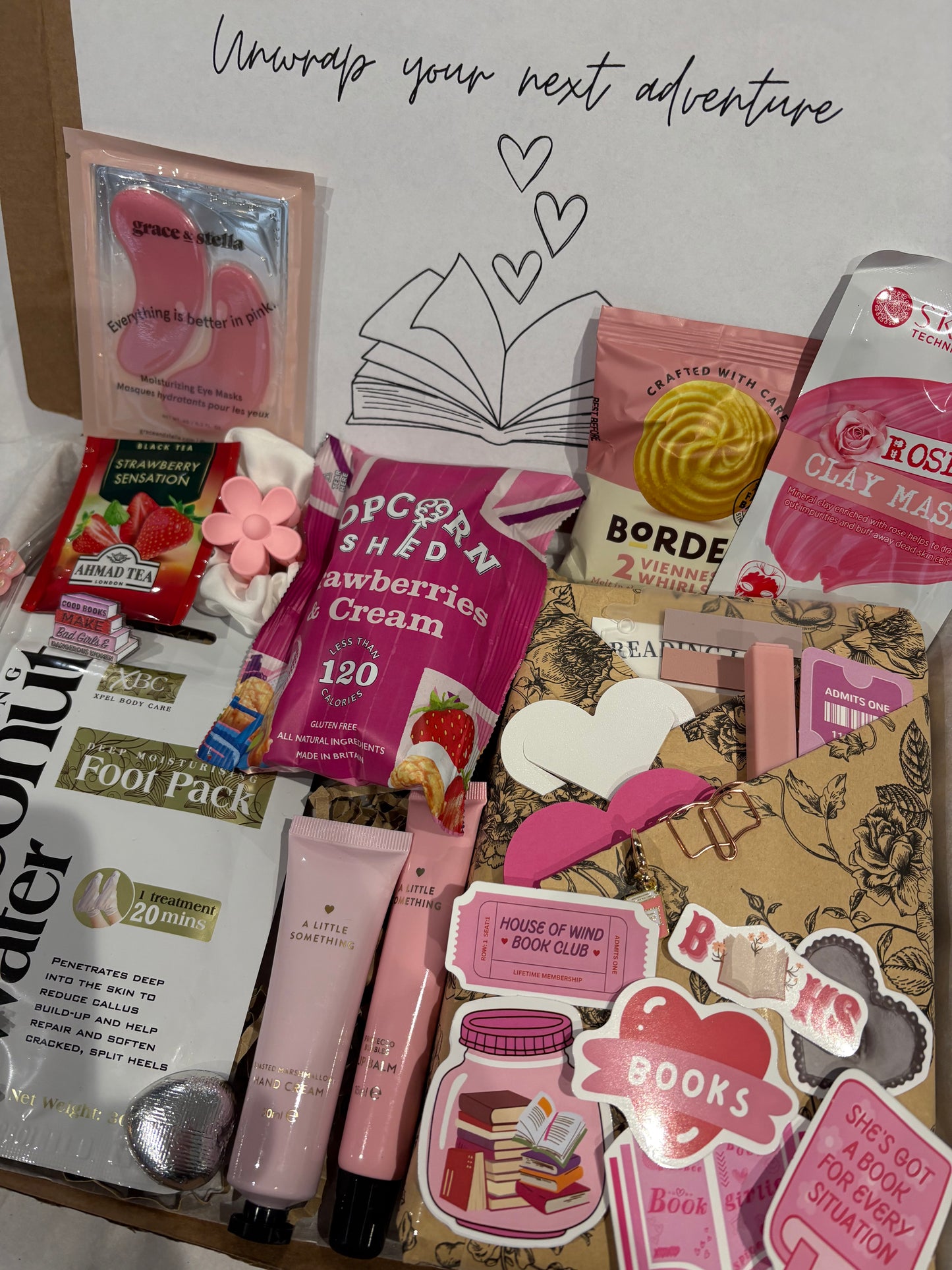 Blind date with a Book Box in Pink