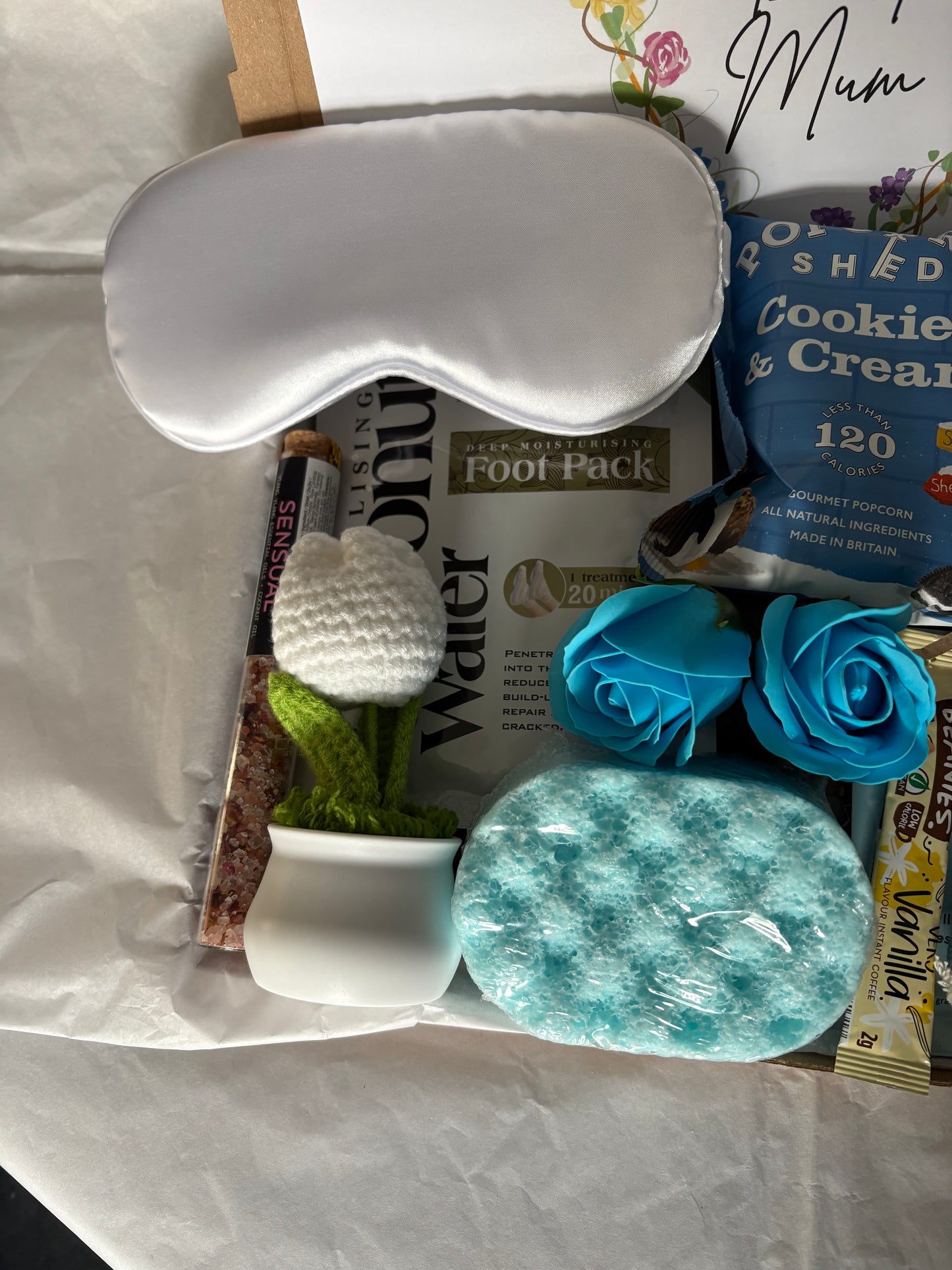 Worlds Best Mum Hamper In Blue