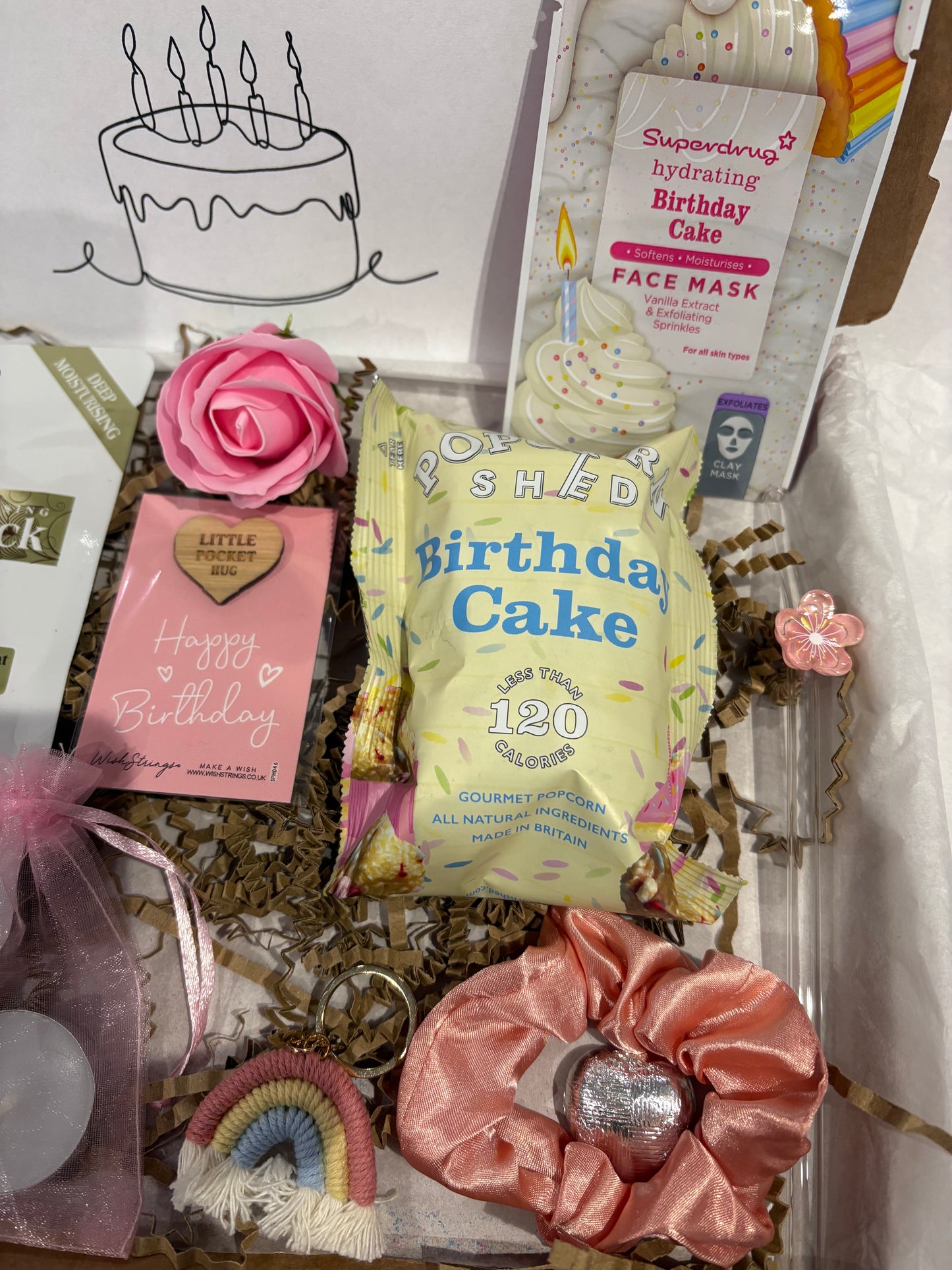 Happy Birthday Pink Pamper Hamper