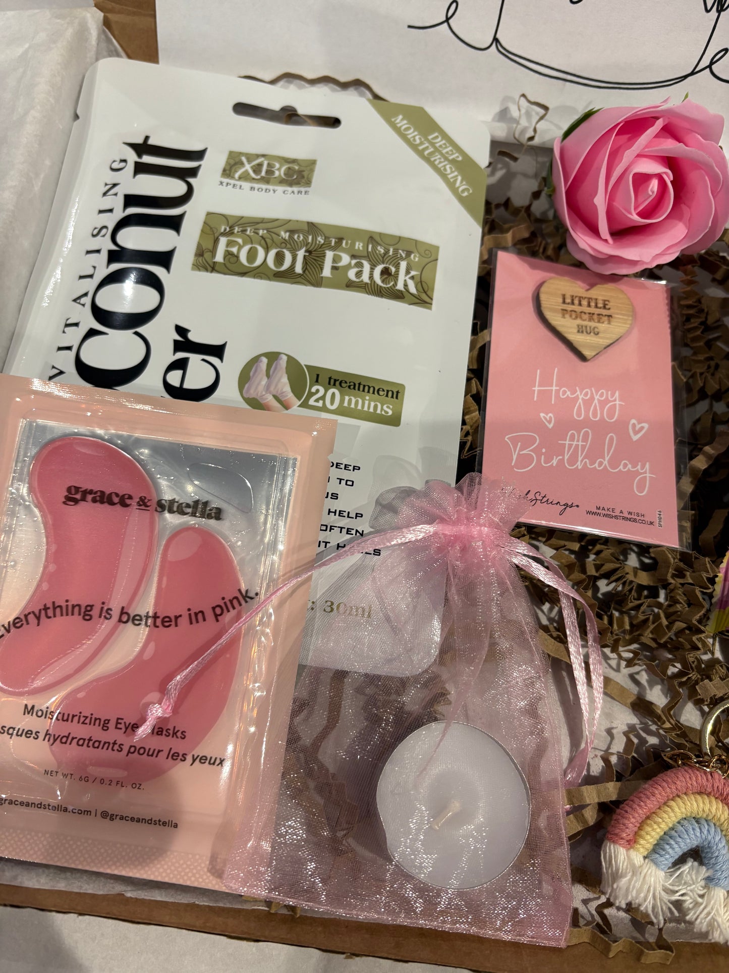 Happy Birthday Pink Pamper Hamper