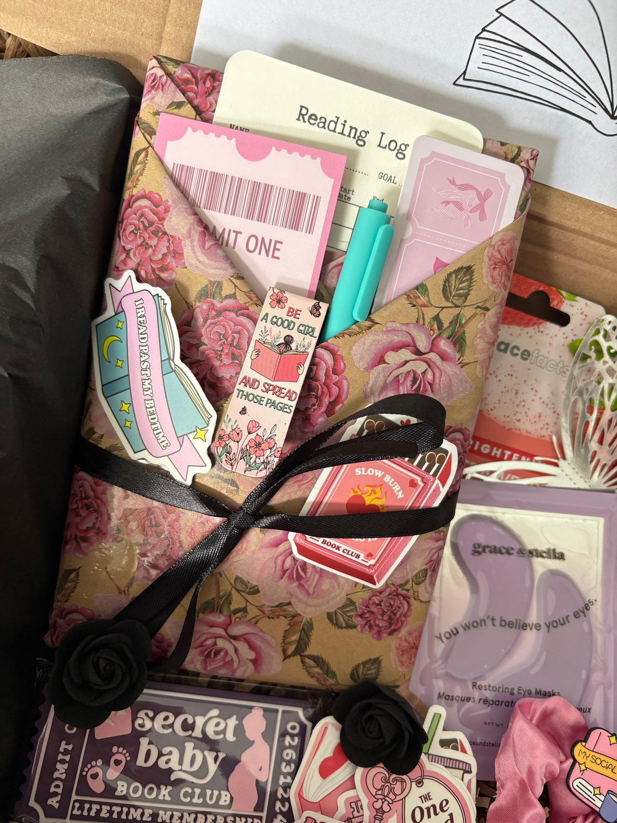 Secret Baby Blind Date With A Book Box