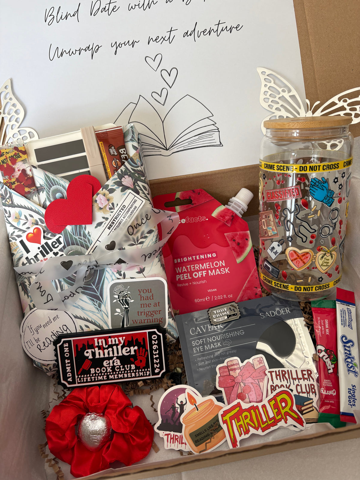 Thriller Blind Date With A Book Box