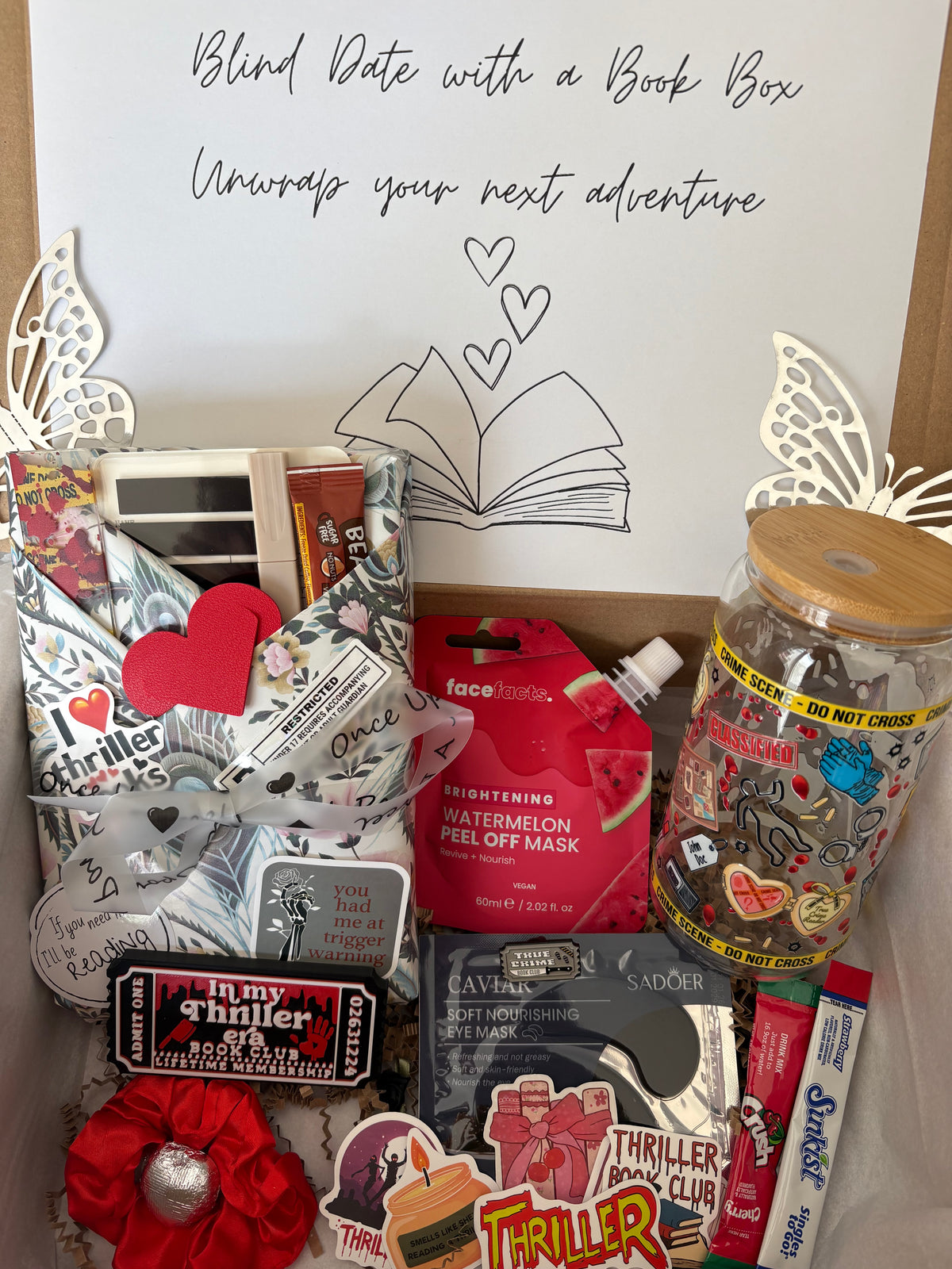 Thriller Blind Date With A Book Box