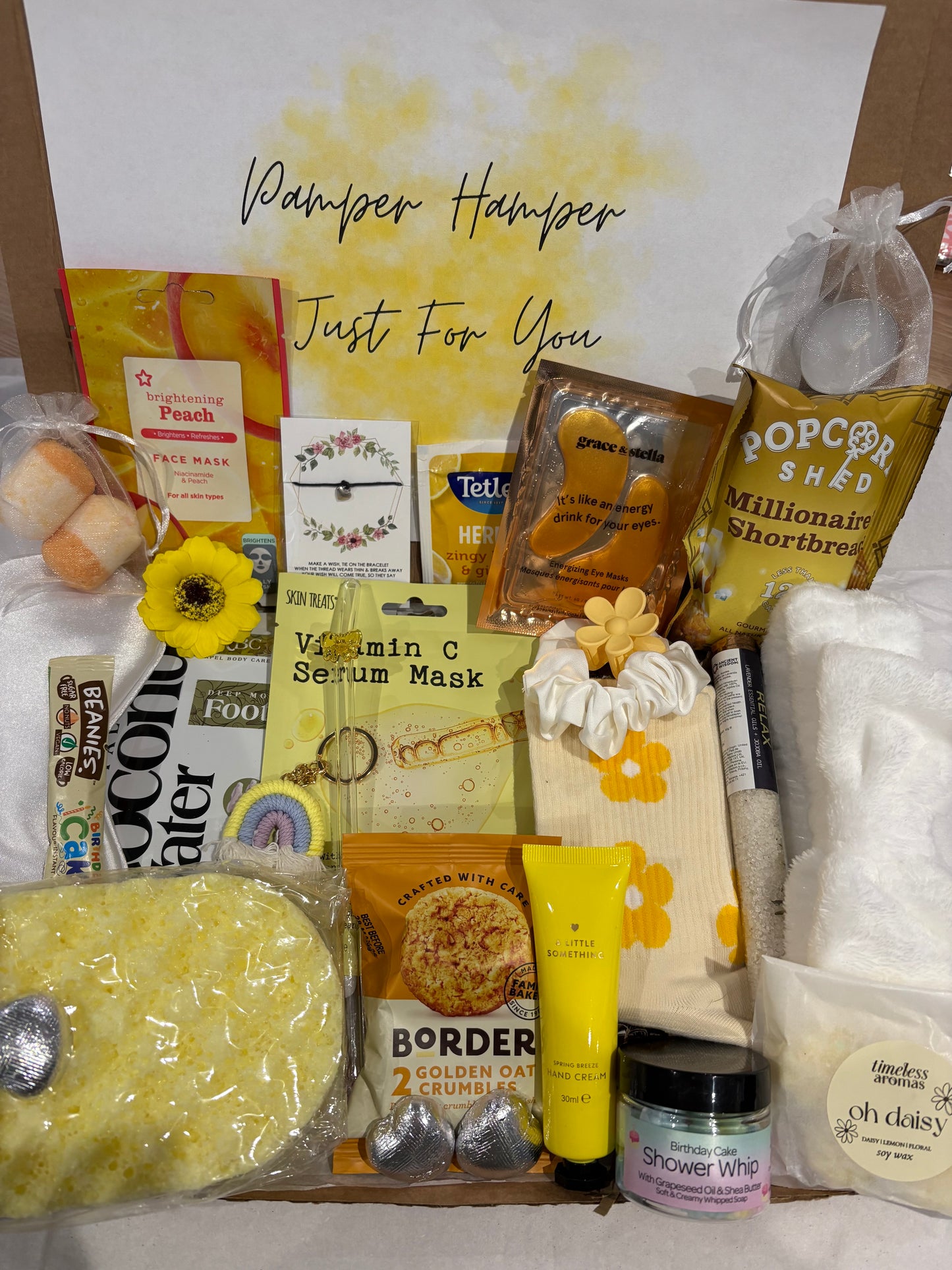 Yellow Pamper Hamper