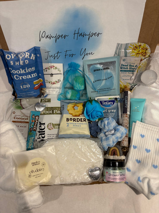 Blue Pamper Hamper
