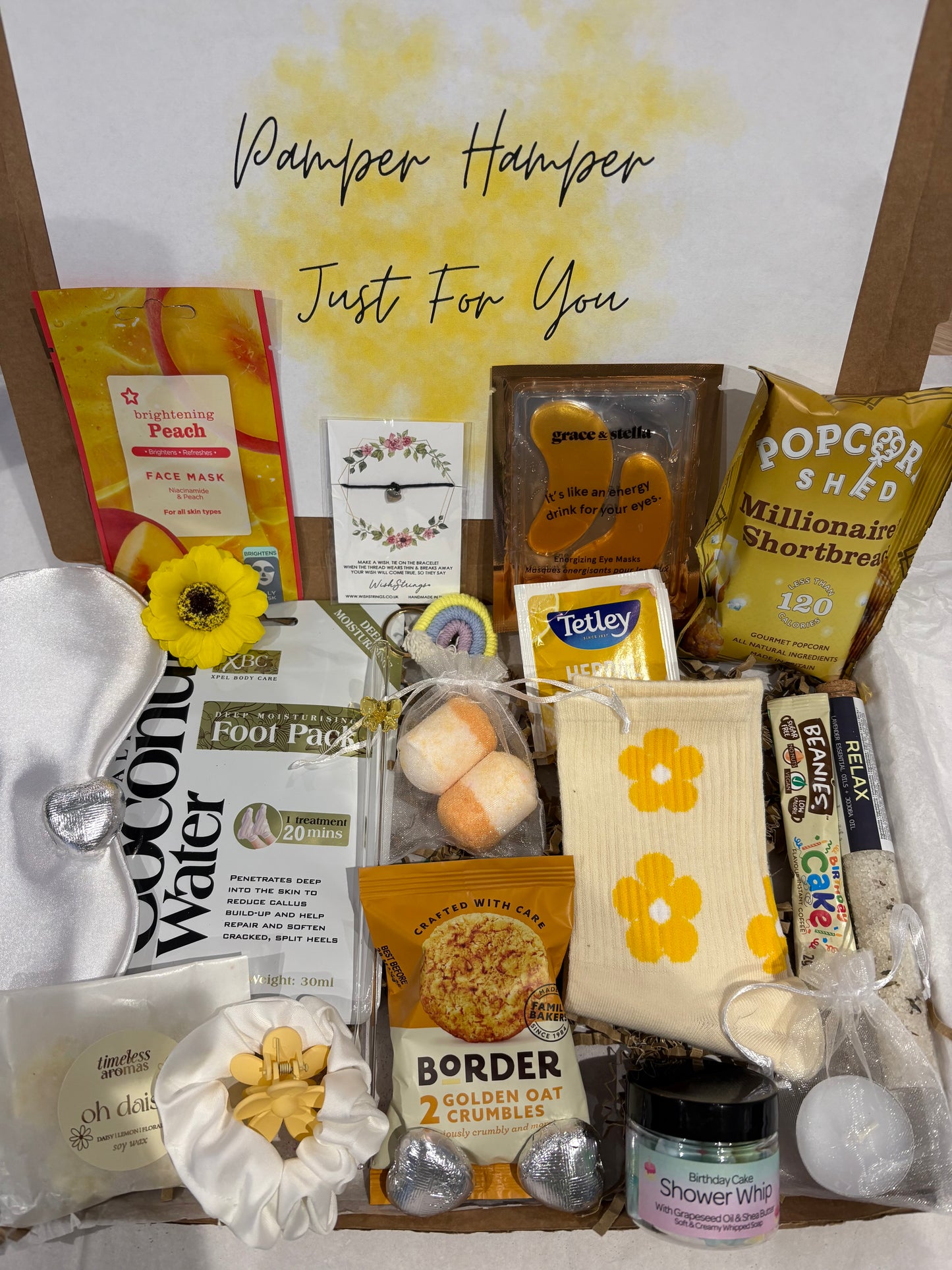 Yellow Pamper Hamper