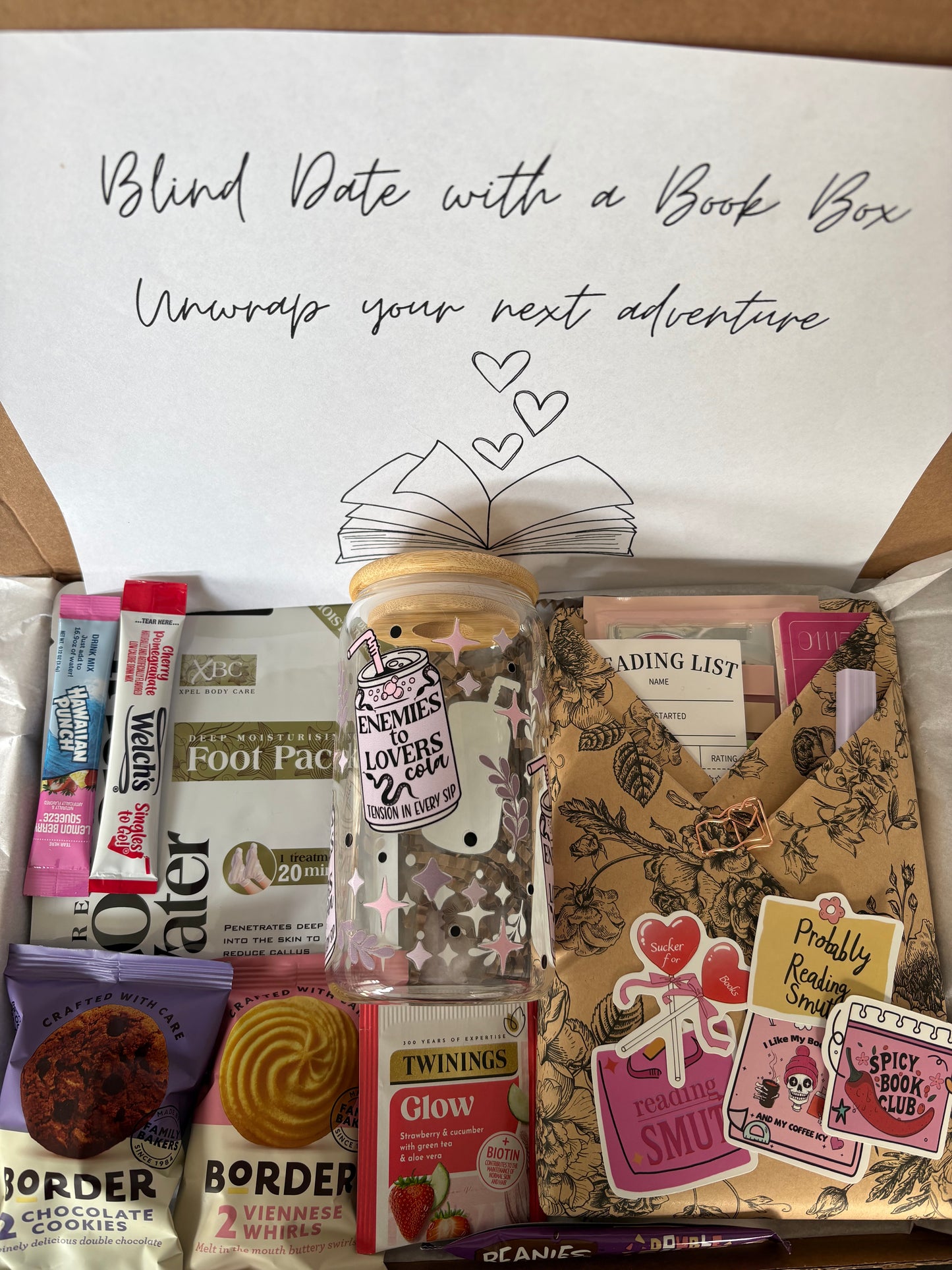 Enemies To Lovers Blind Date With A Book Box
