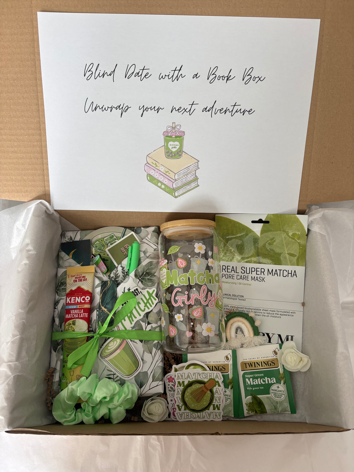 Matcha Blind Date With A Book Box