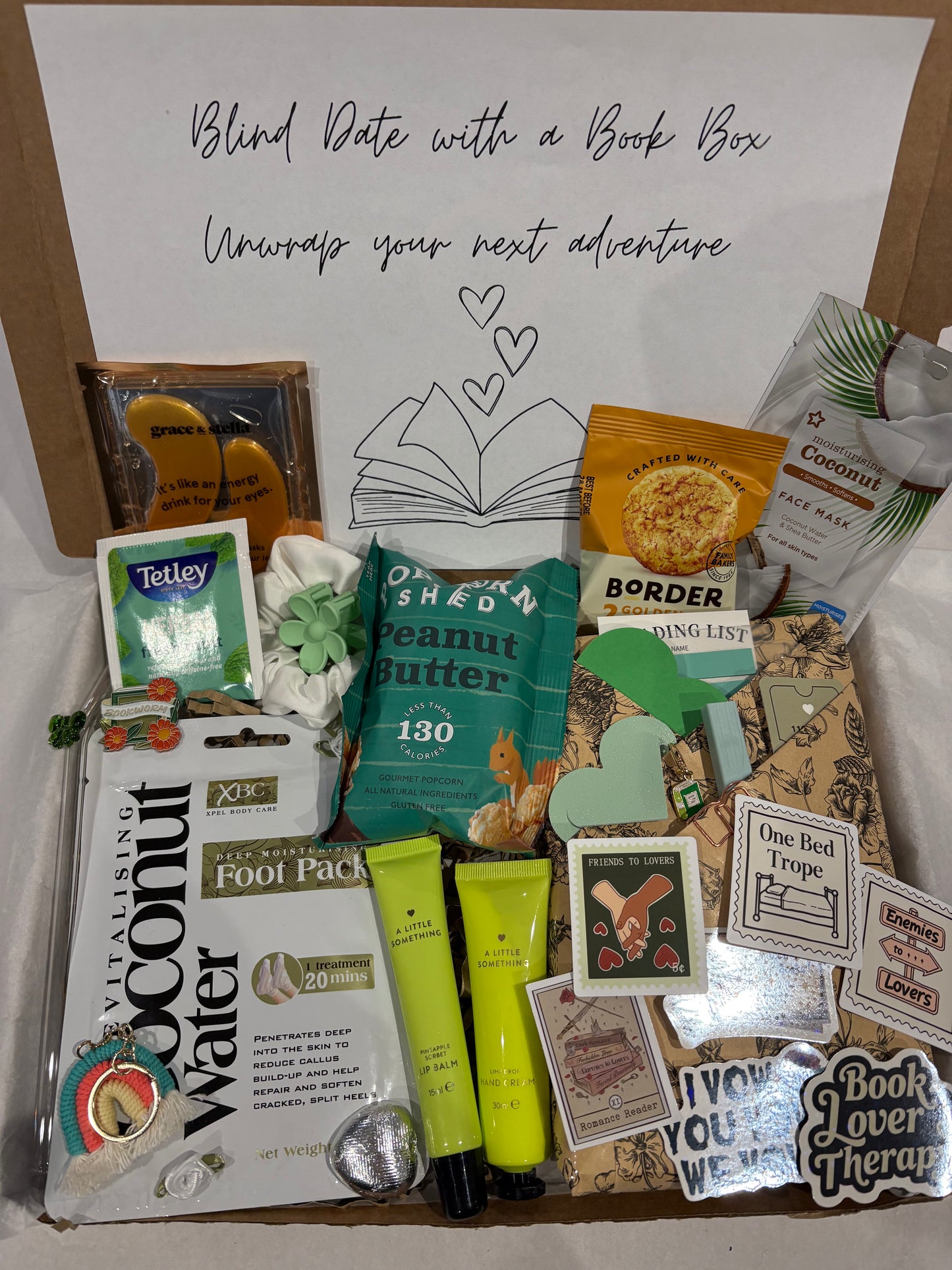 Blind date with a Book Box in Green
