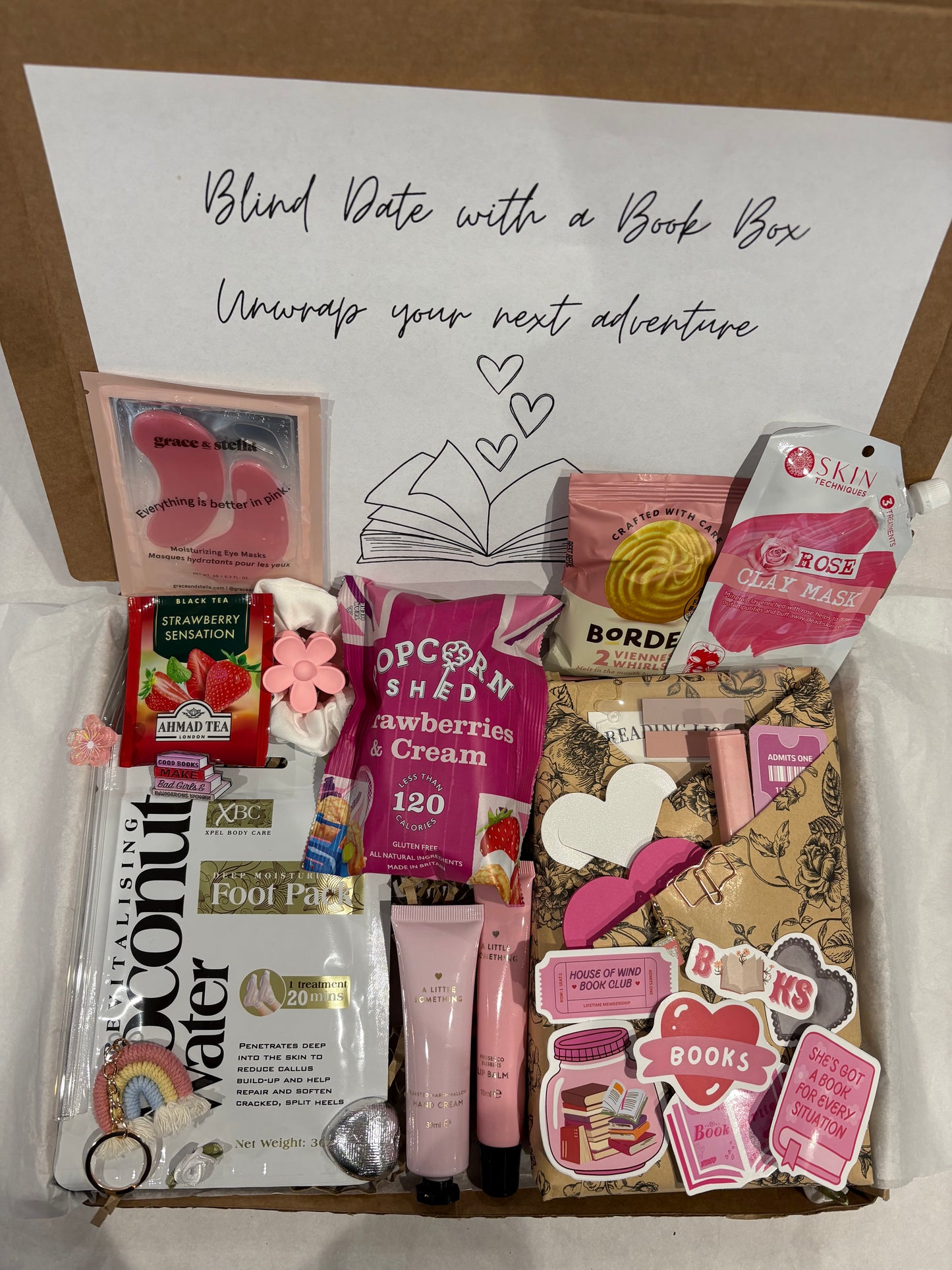 Blind date with a Book Box in Pink