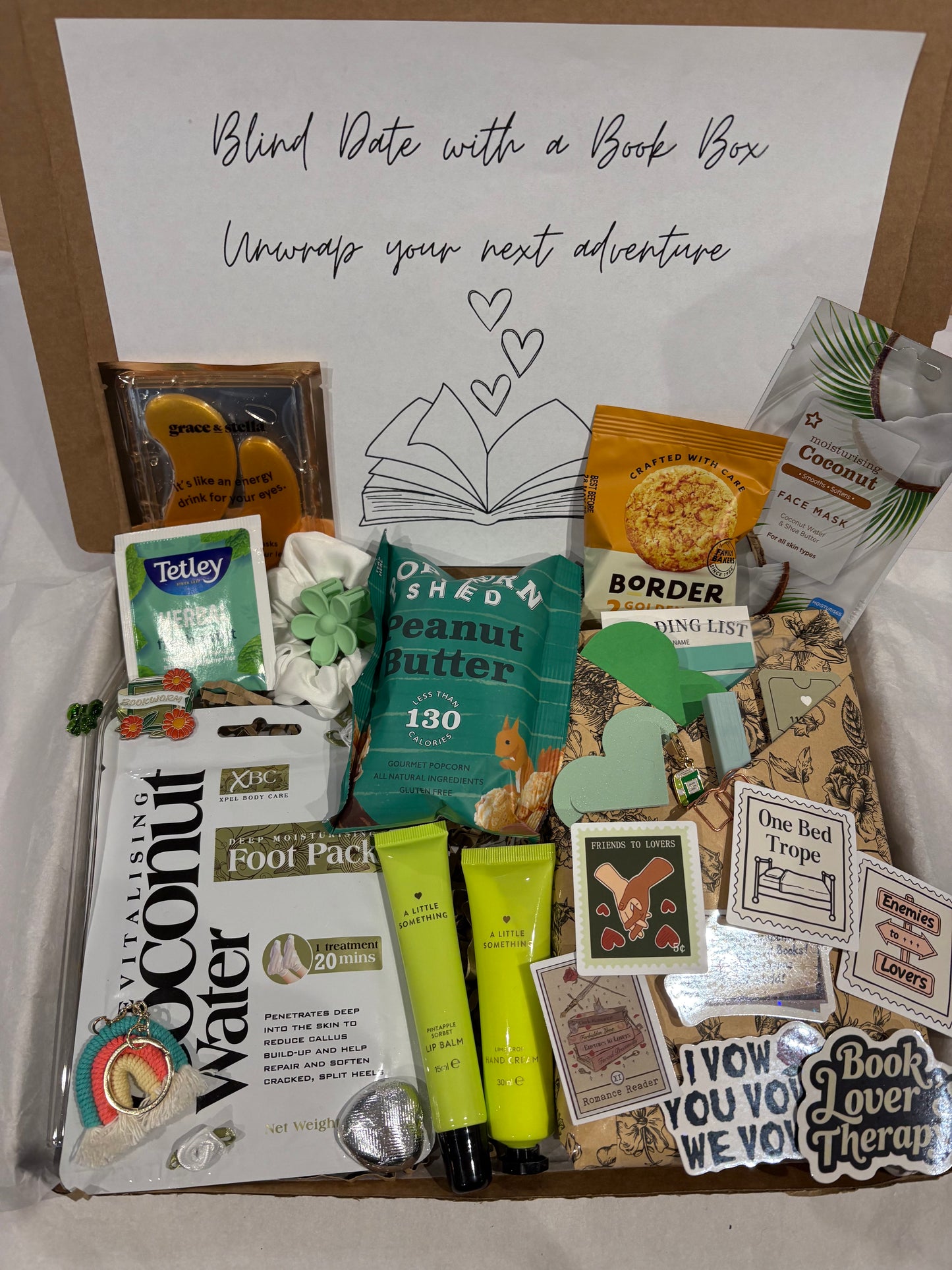 Blind date with a Book Box in Green