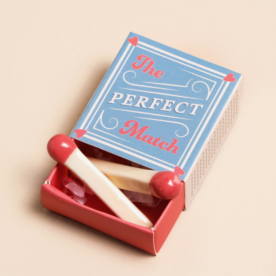 Handmade Ceramic Matchbox Keepsake Token