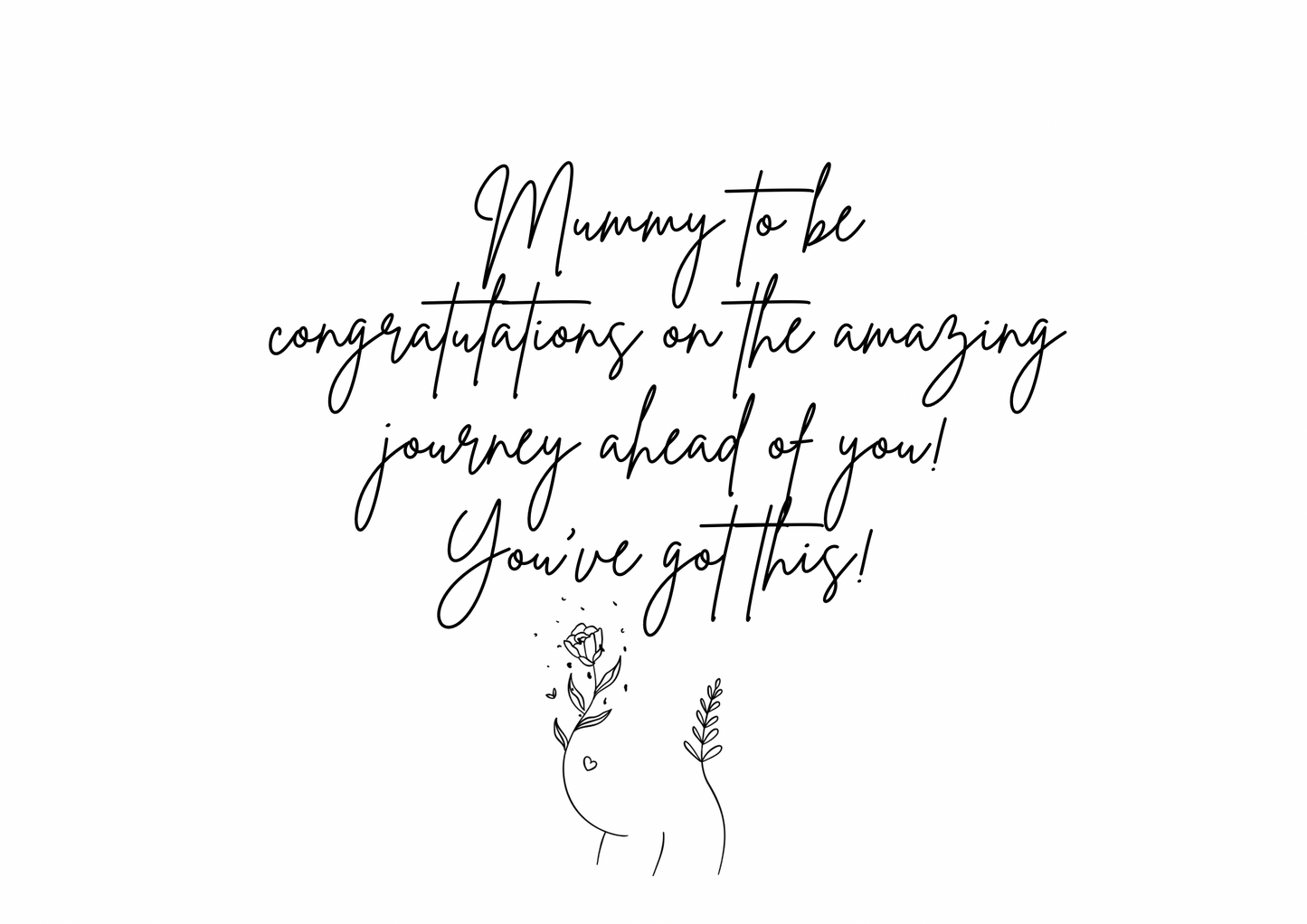 Mum to be Pamper Hamper in Blue