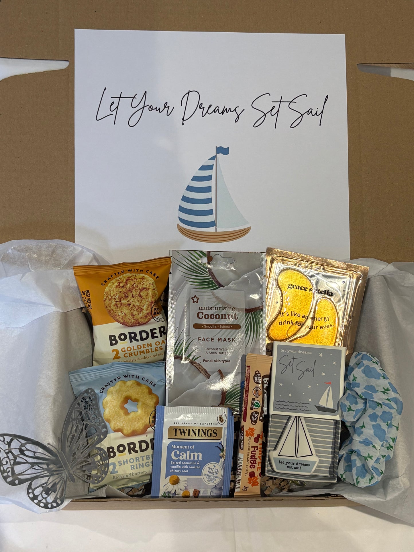 Let Your Dreams Set Sail Hamper