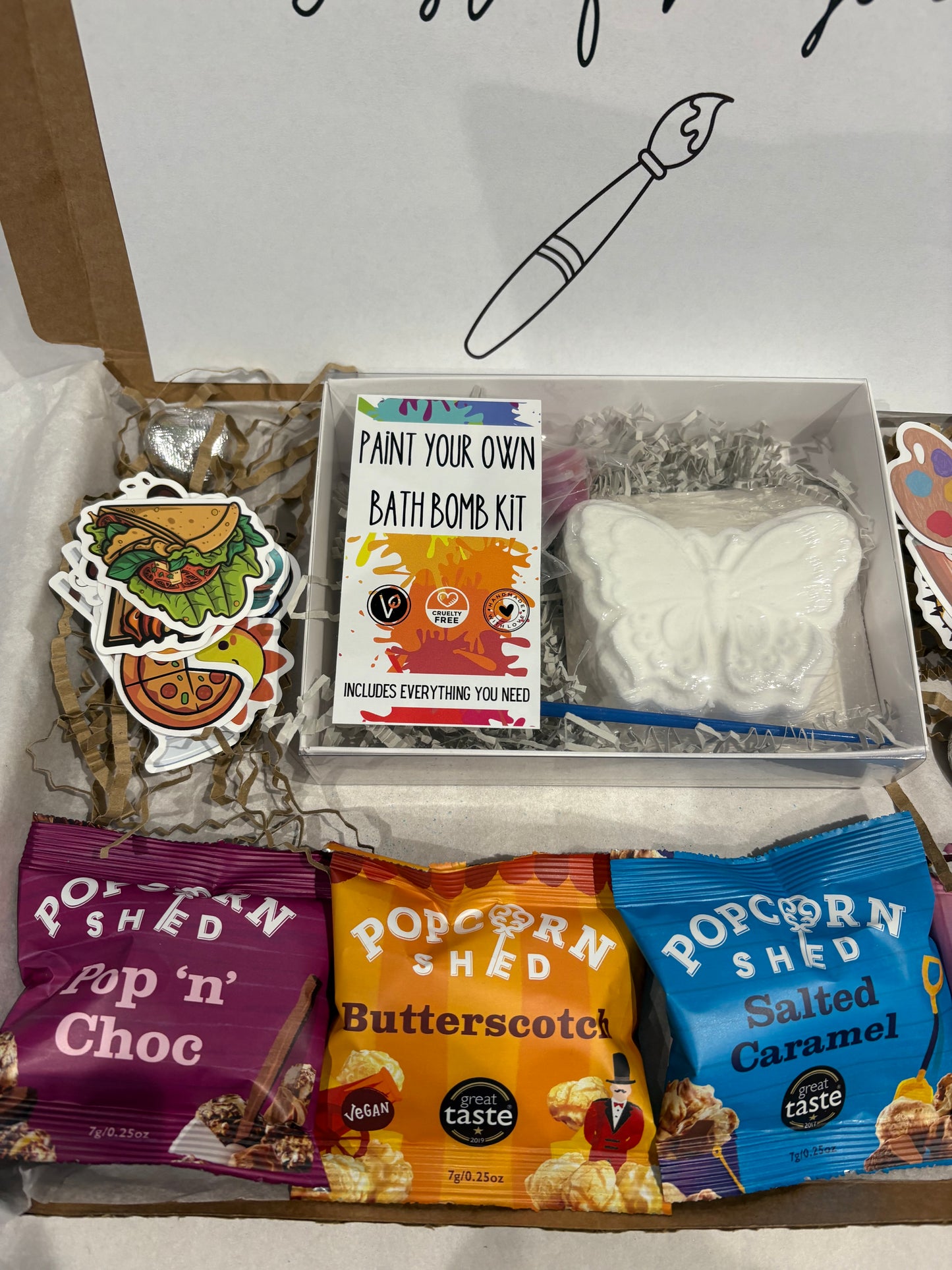 Paint your own Bath bomb Children’s Hamper