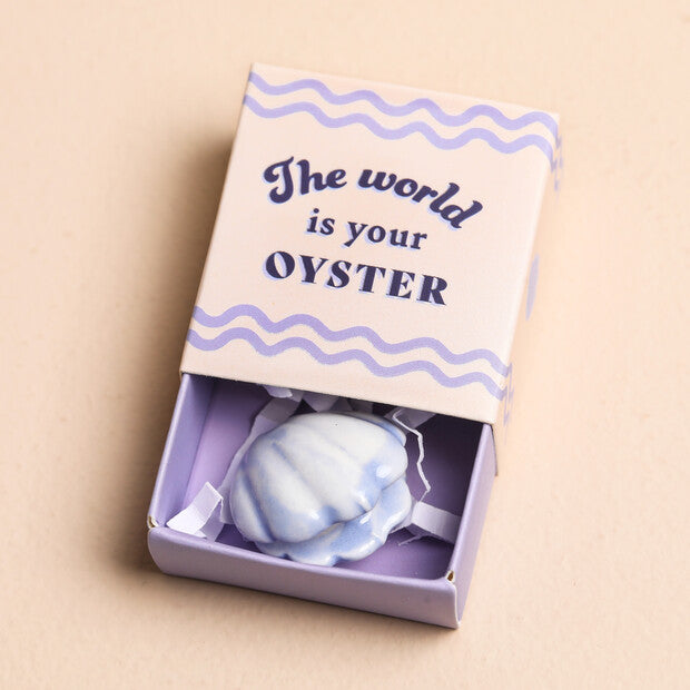 Handmade Ceramic Matchbox Keepsake Token
