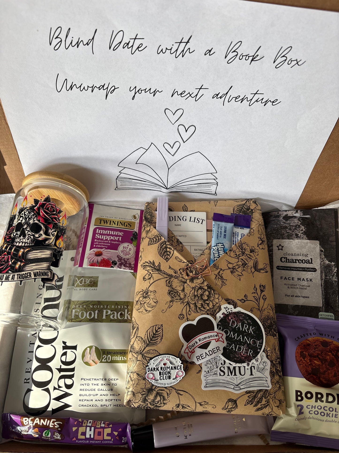 Trigger Warning Dark Romance Blind Date With A Book Box