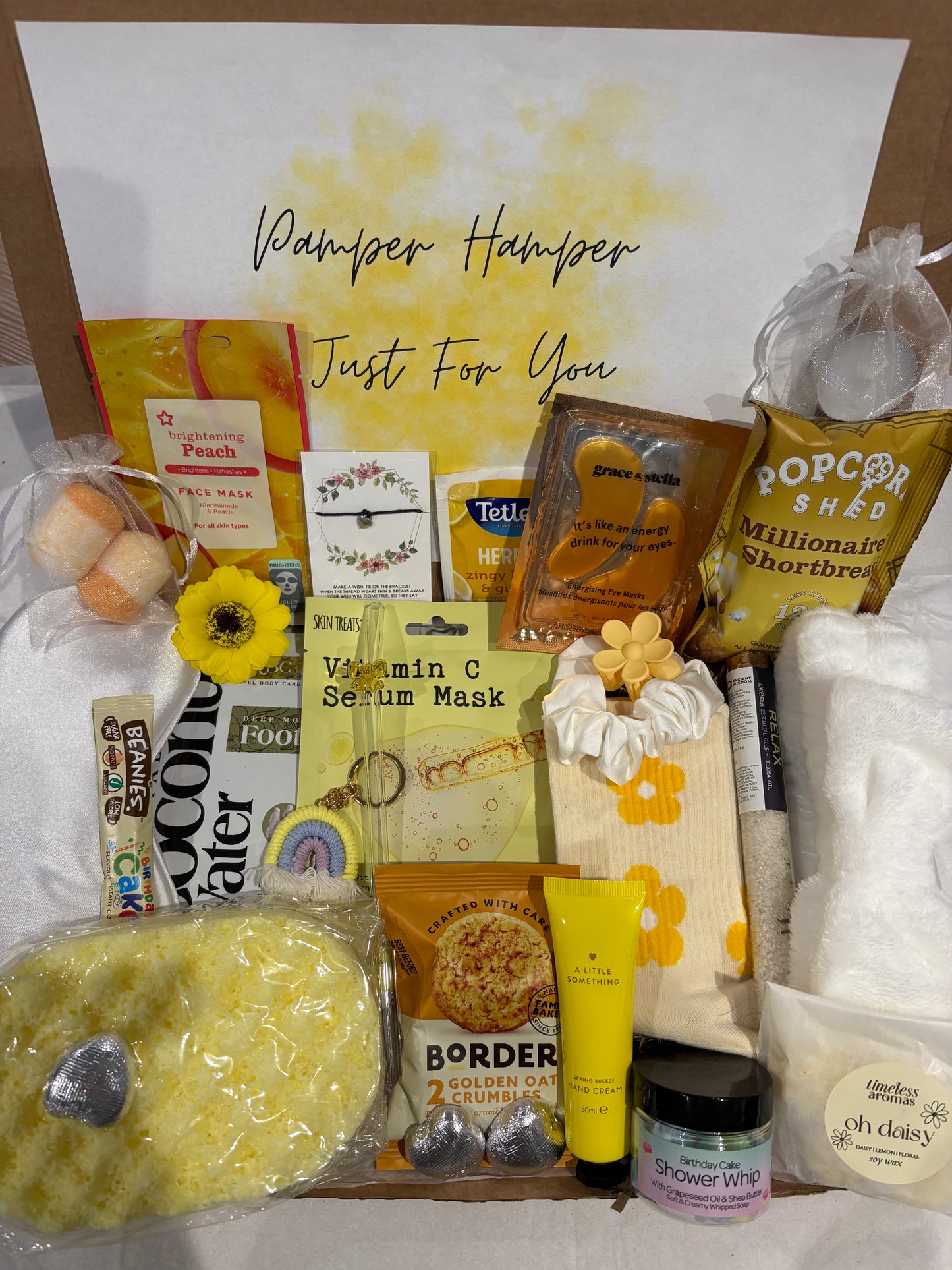 Yellow Pamper Hamper
