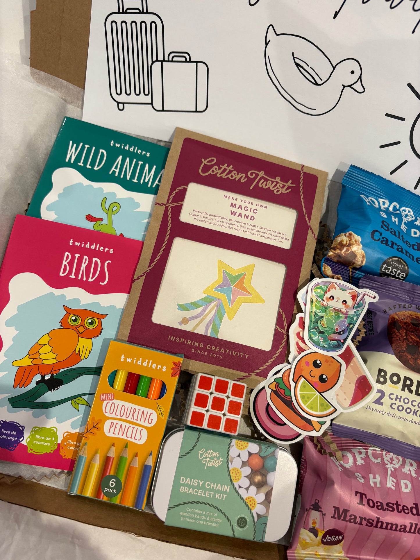 Children’s Personalised Travel Hamper