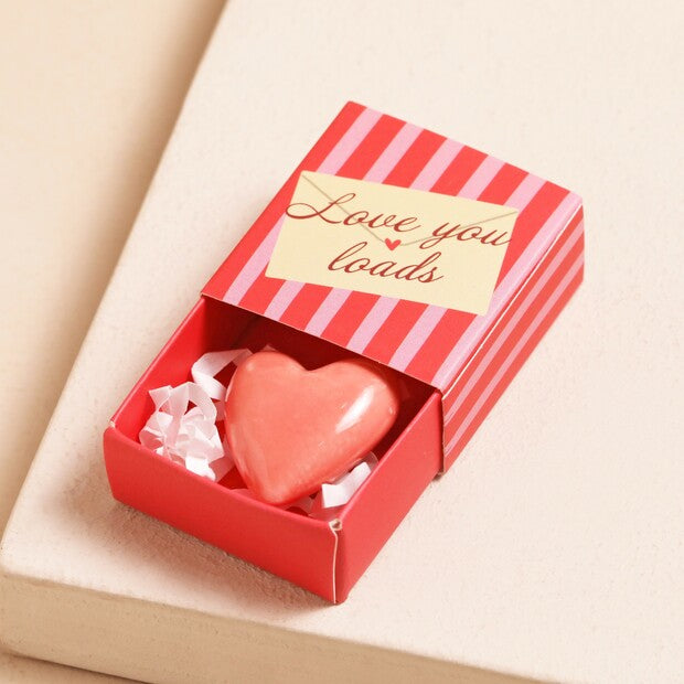 Handmade Ceramic Matchbox Keepsake Token
