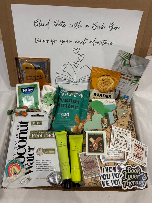 Blind date with a Book Box in Green