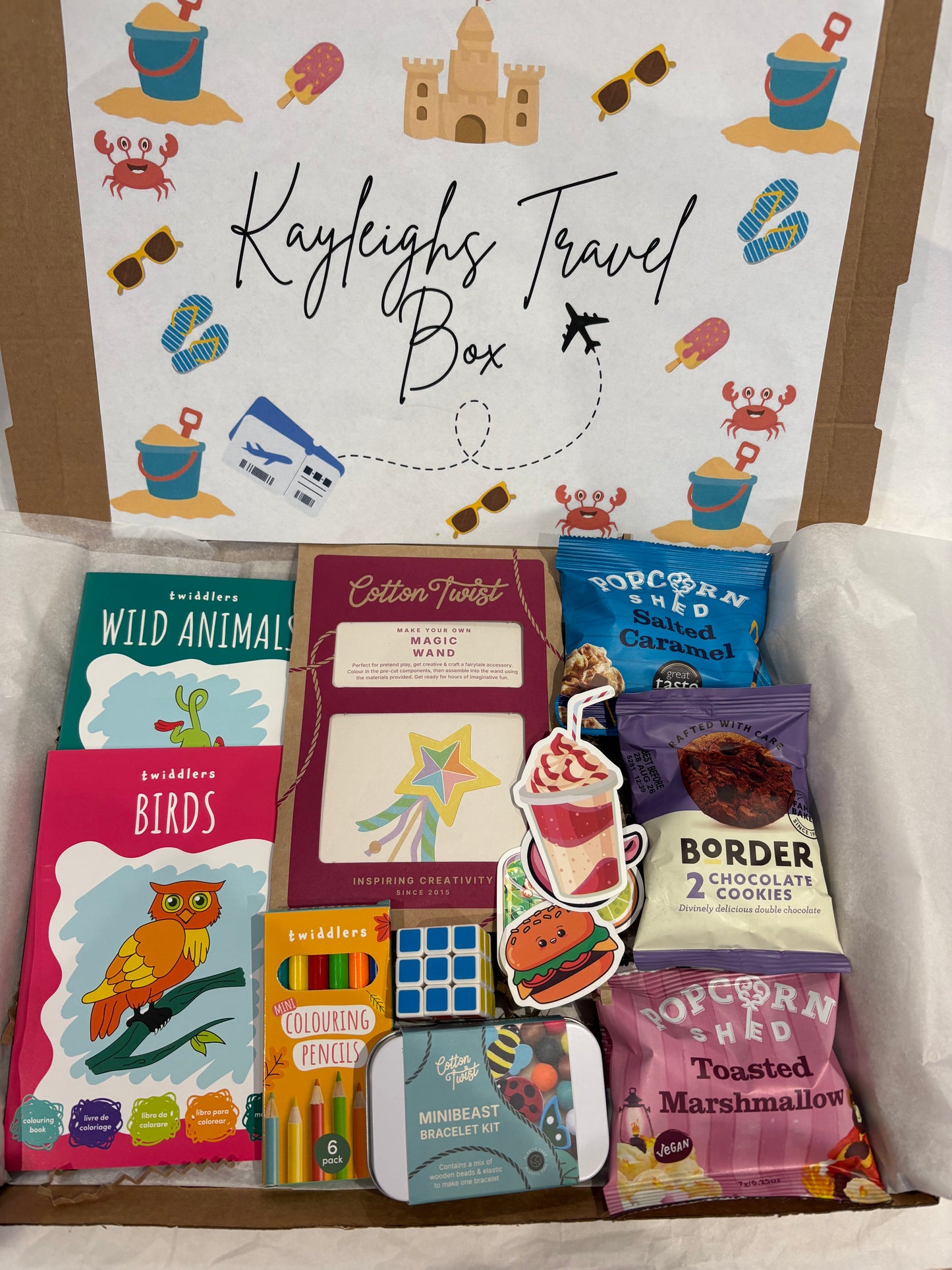 Children’s Personalised Travel Hamper