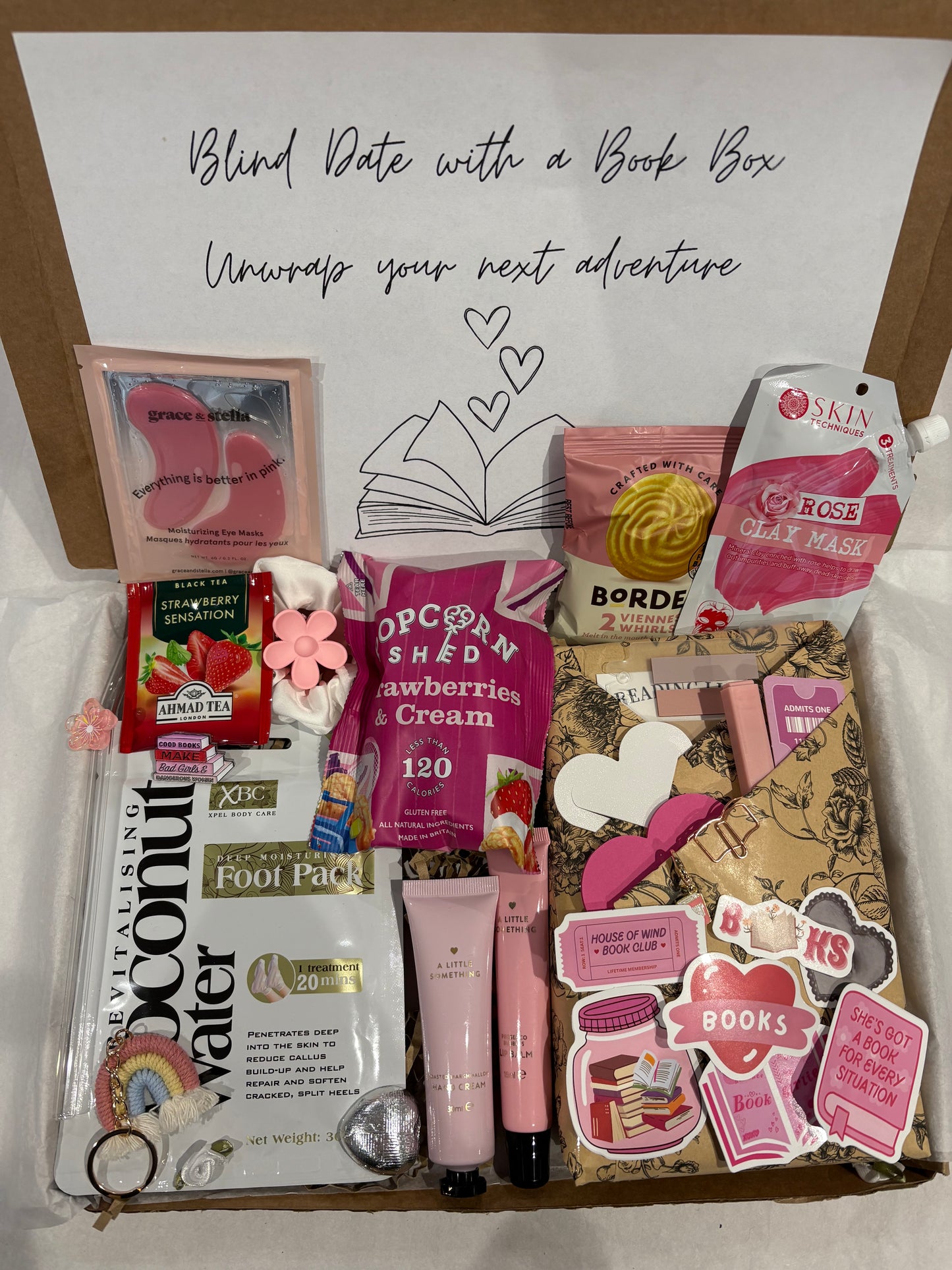 Blind date with a Book Box in Pink