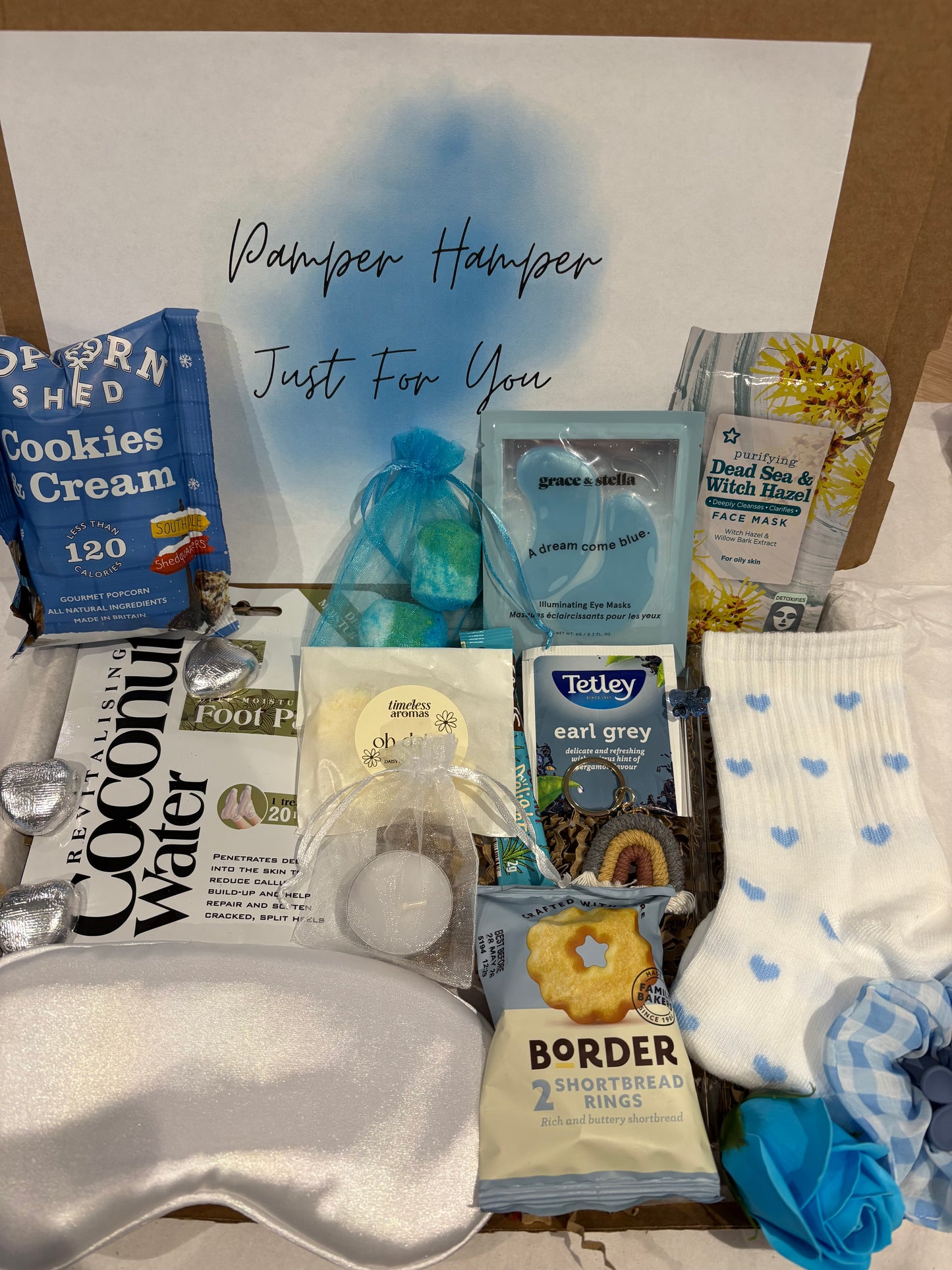 Blue Pamper Hamper
