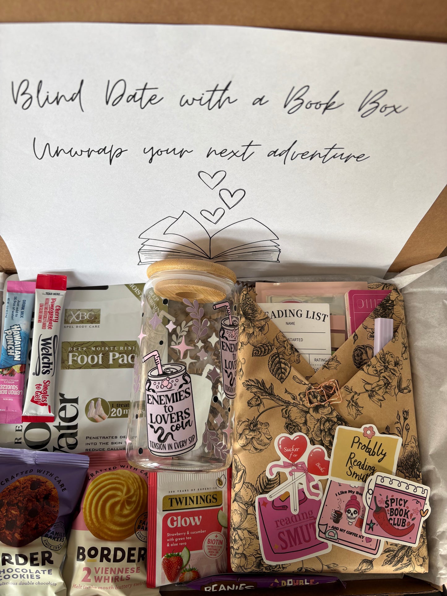 Enemies To Lovers Blind Date With A Book Box
