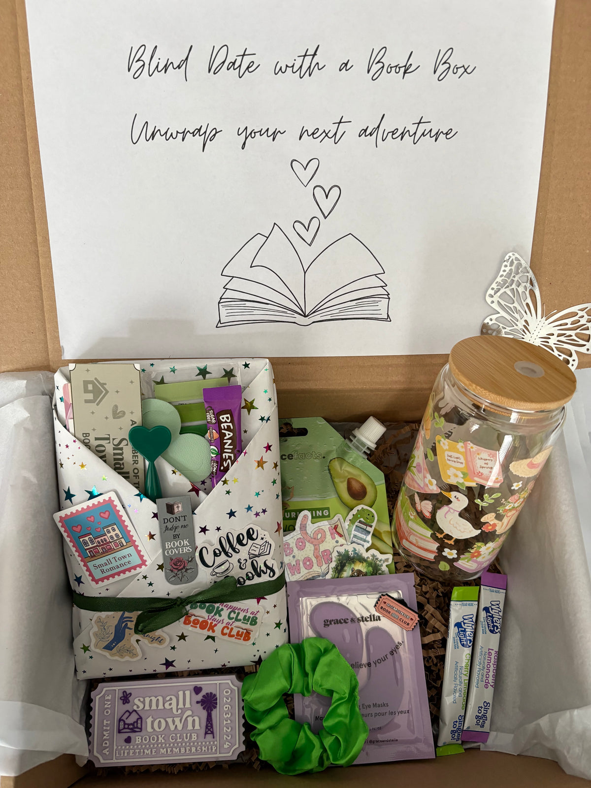 Small Town Blind Date With A Book Box