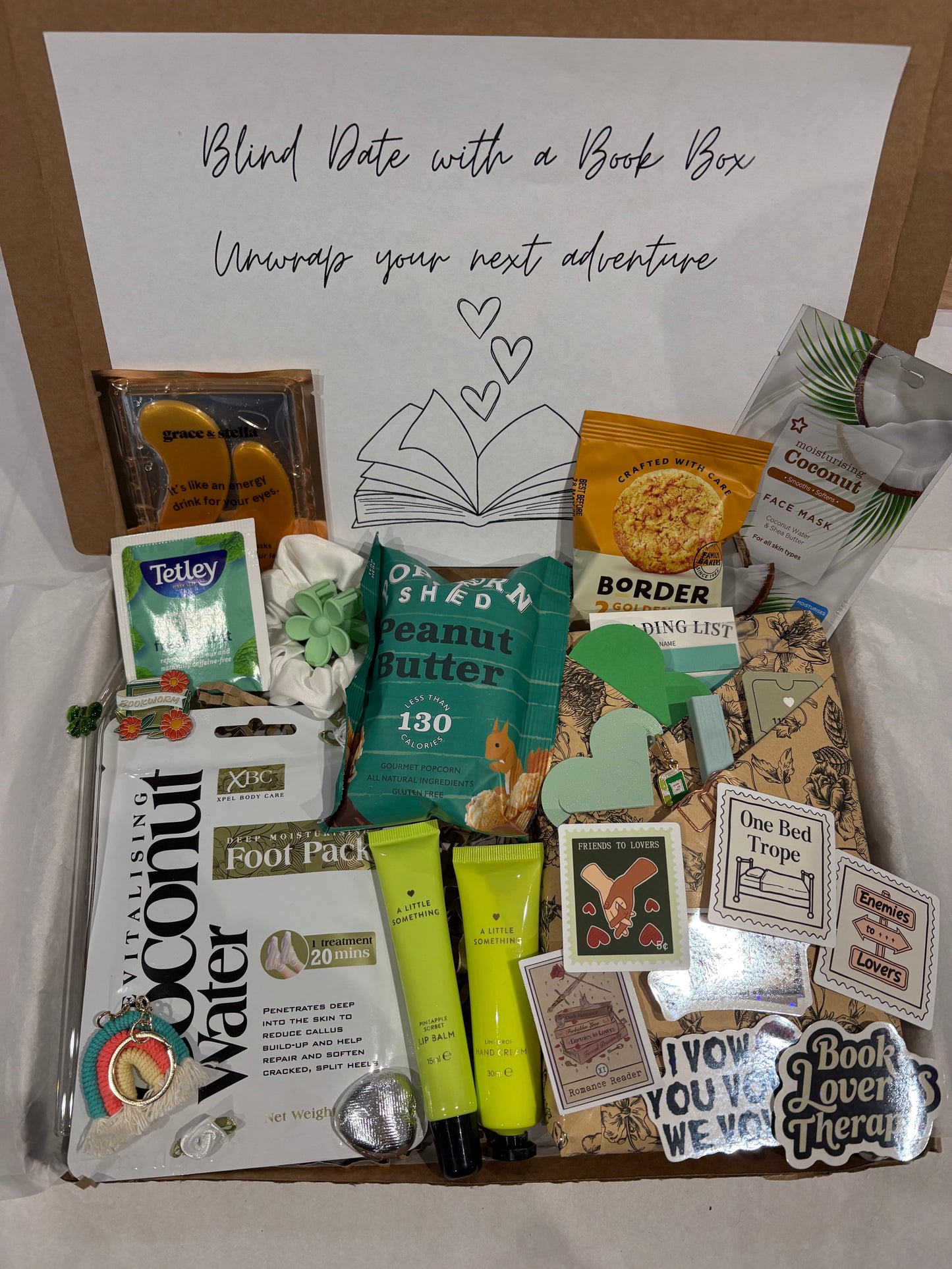 Blind date with a Book Box in Green