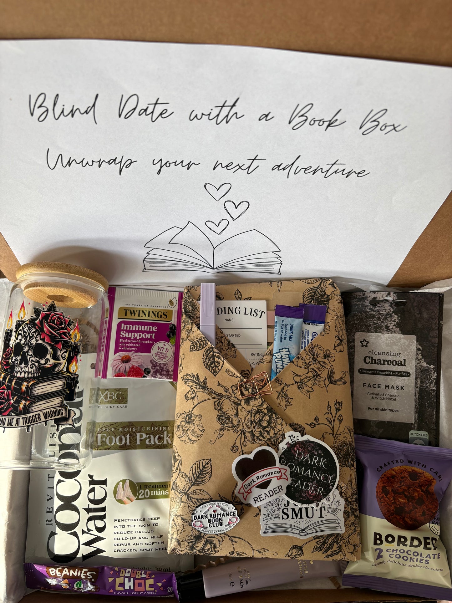 Trigger Warning Dark Romance Blind Date With A Book Box
