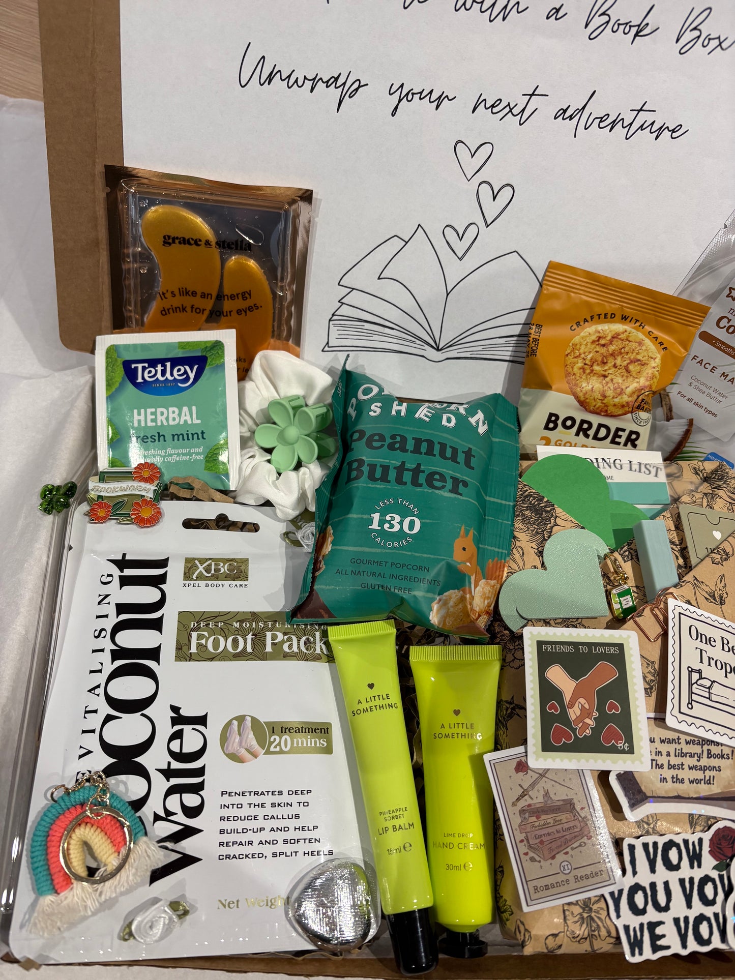 Blind date with a Book Box in Green