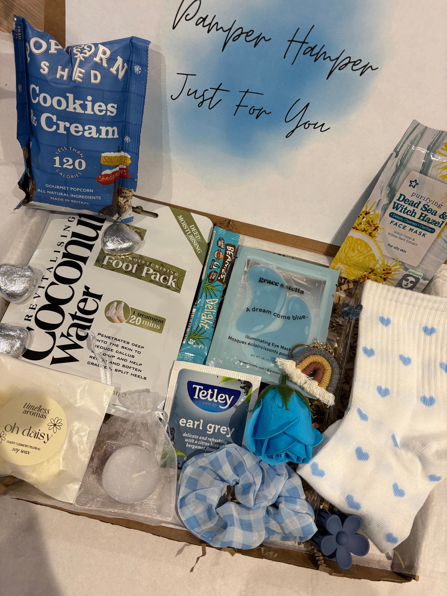 Blue Pamper Hamper