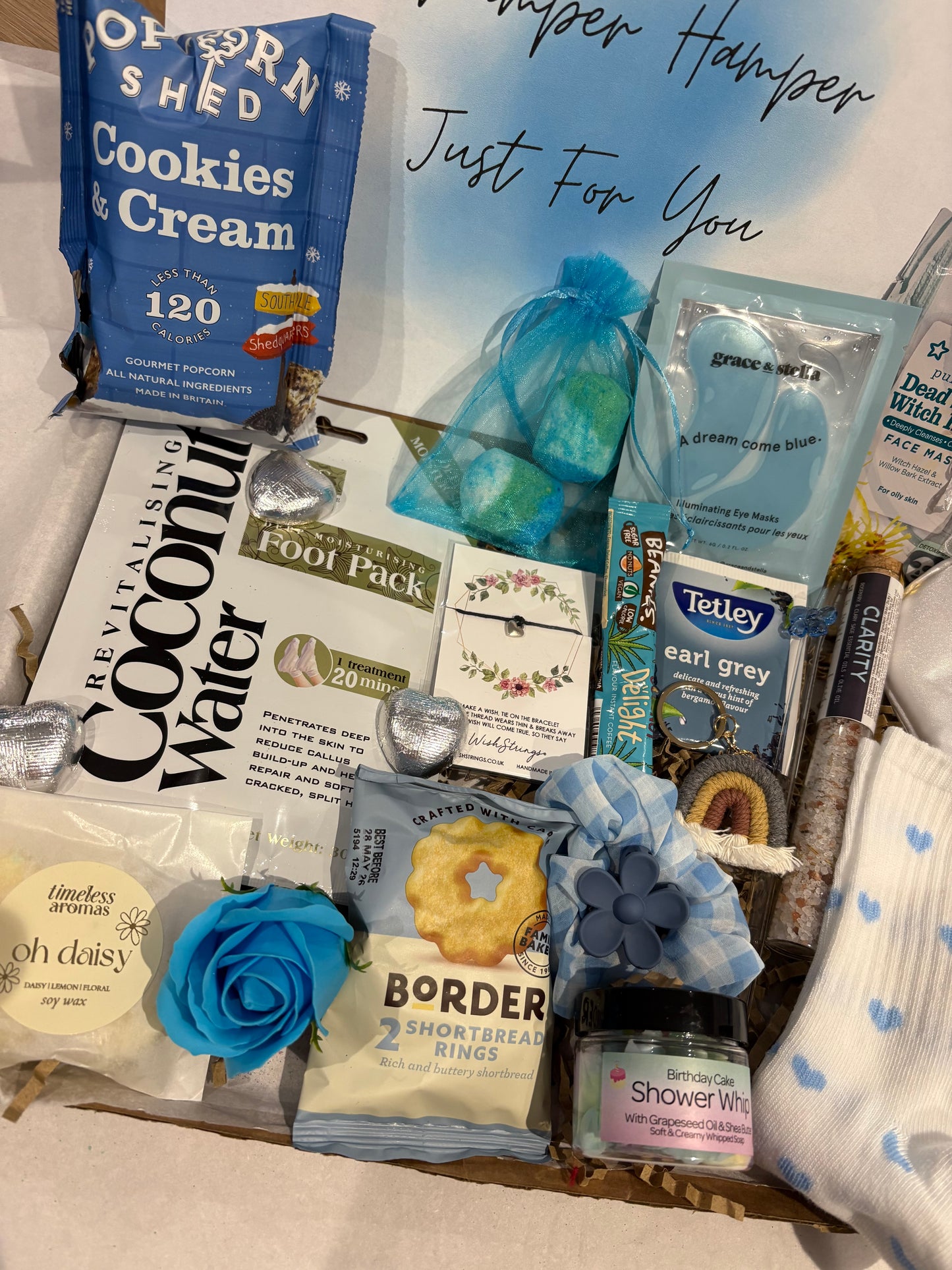 Blue Pamper Hamper