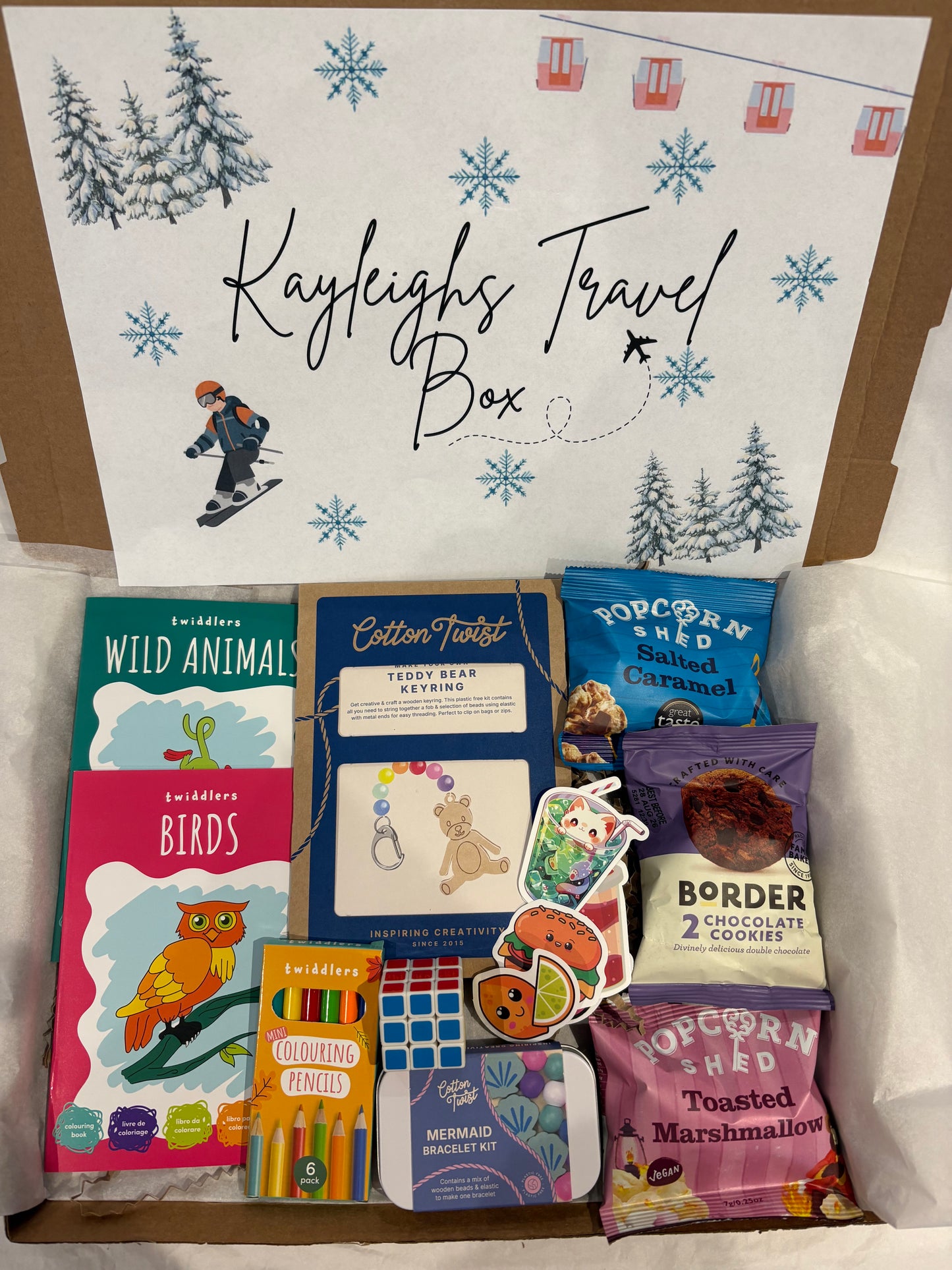Children’s Personalised Travel Hamper