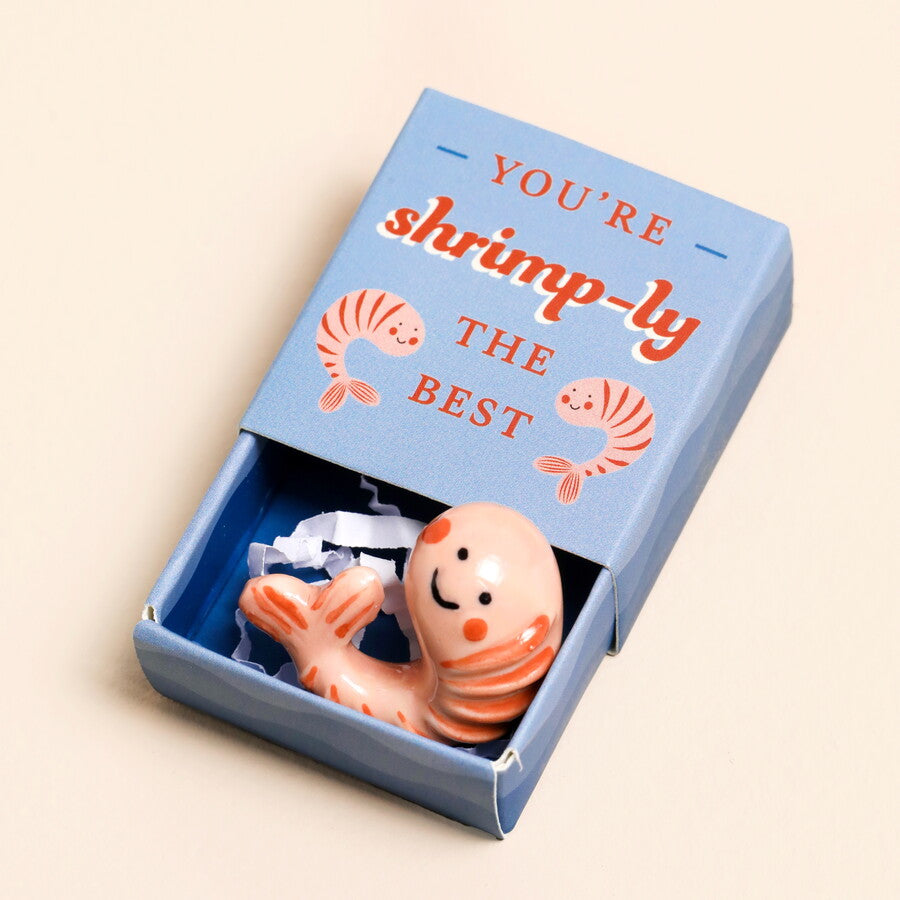 Handmade Ceramic Matchbox Keepsake Token