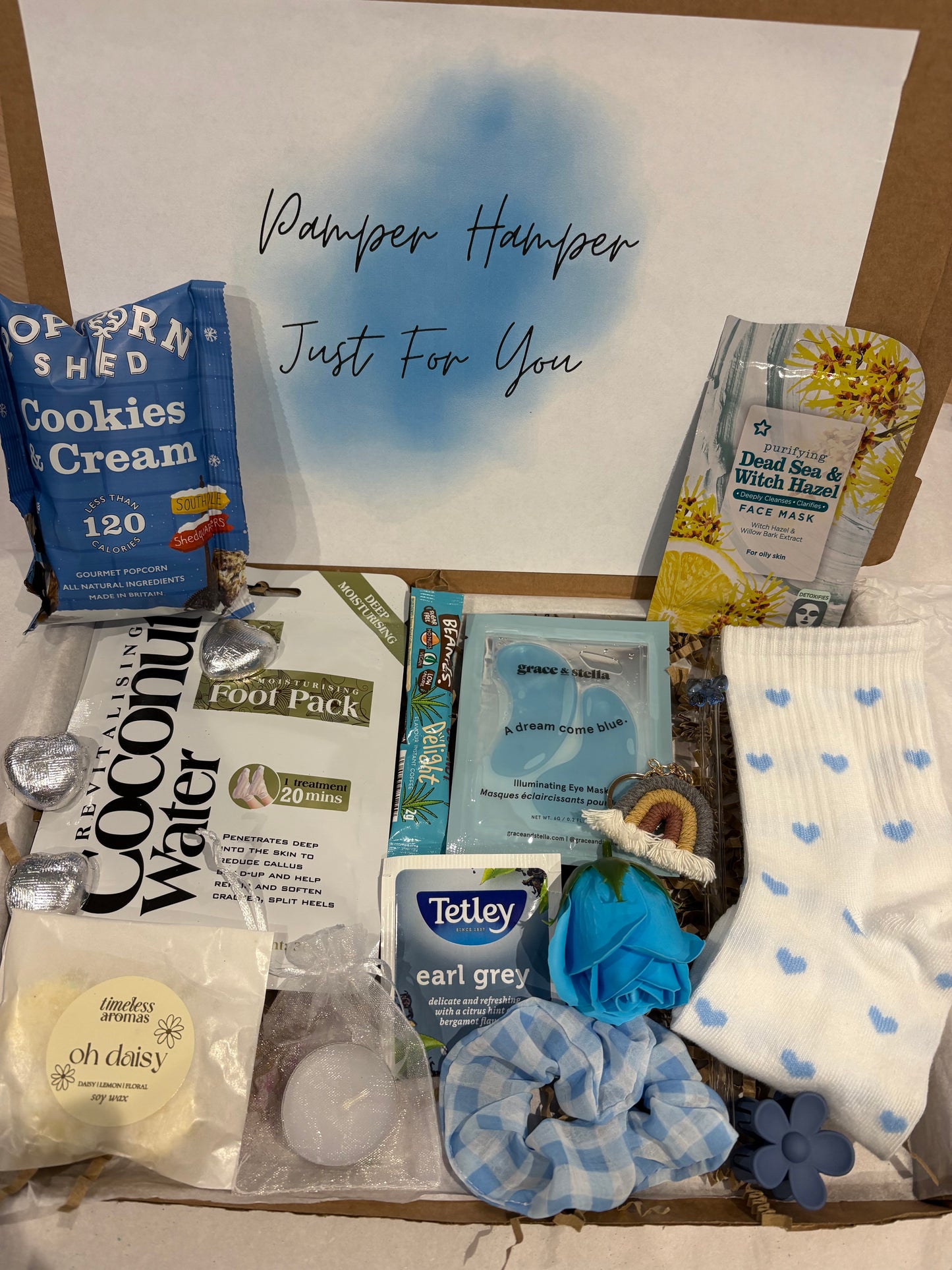Blue Pamper Hamper
