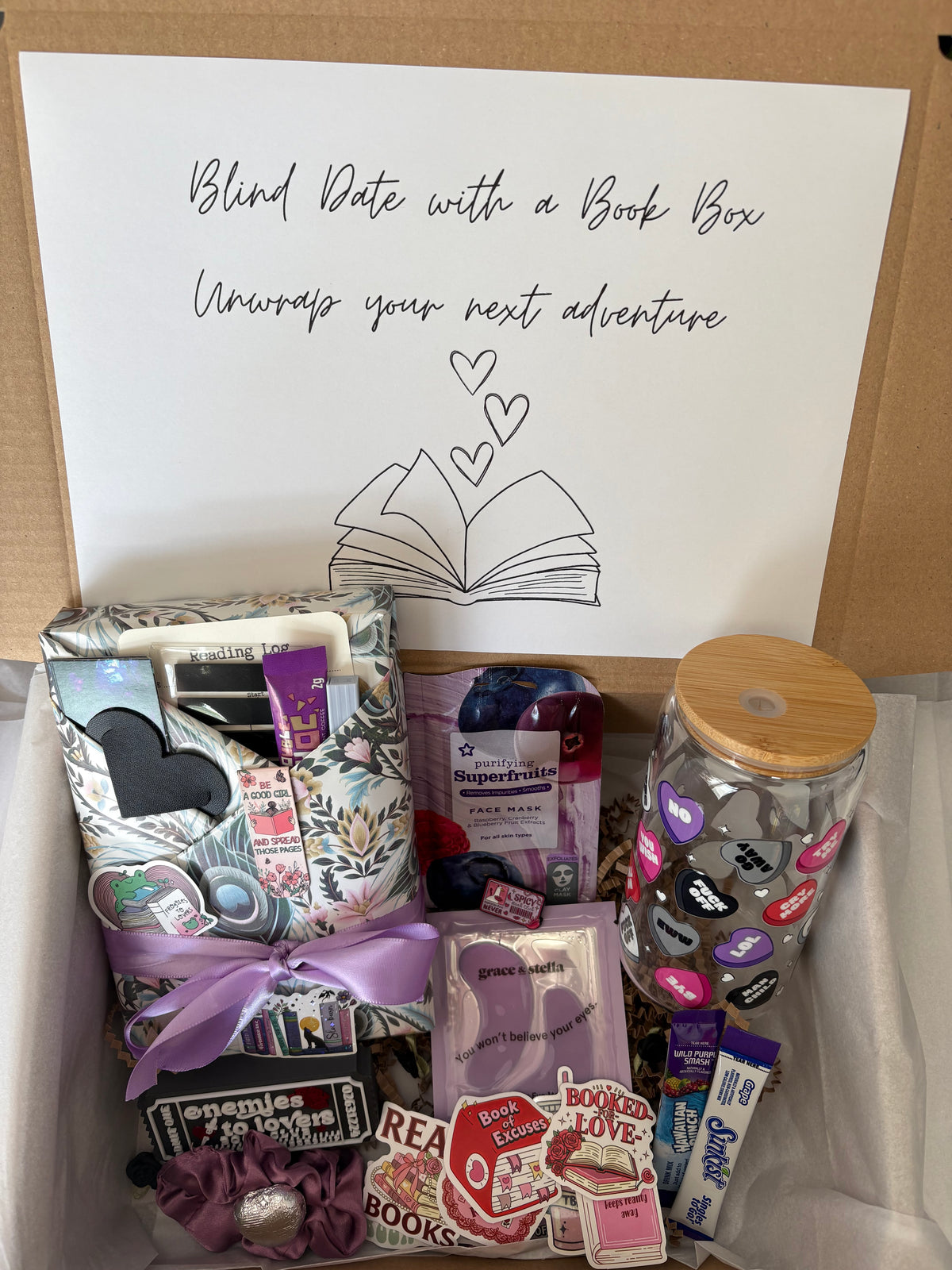 Enemies To Lovers Blind Date With A Book Box